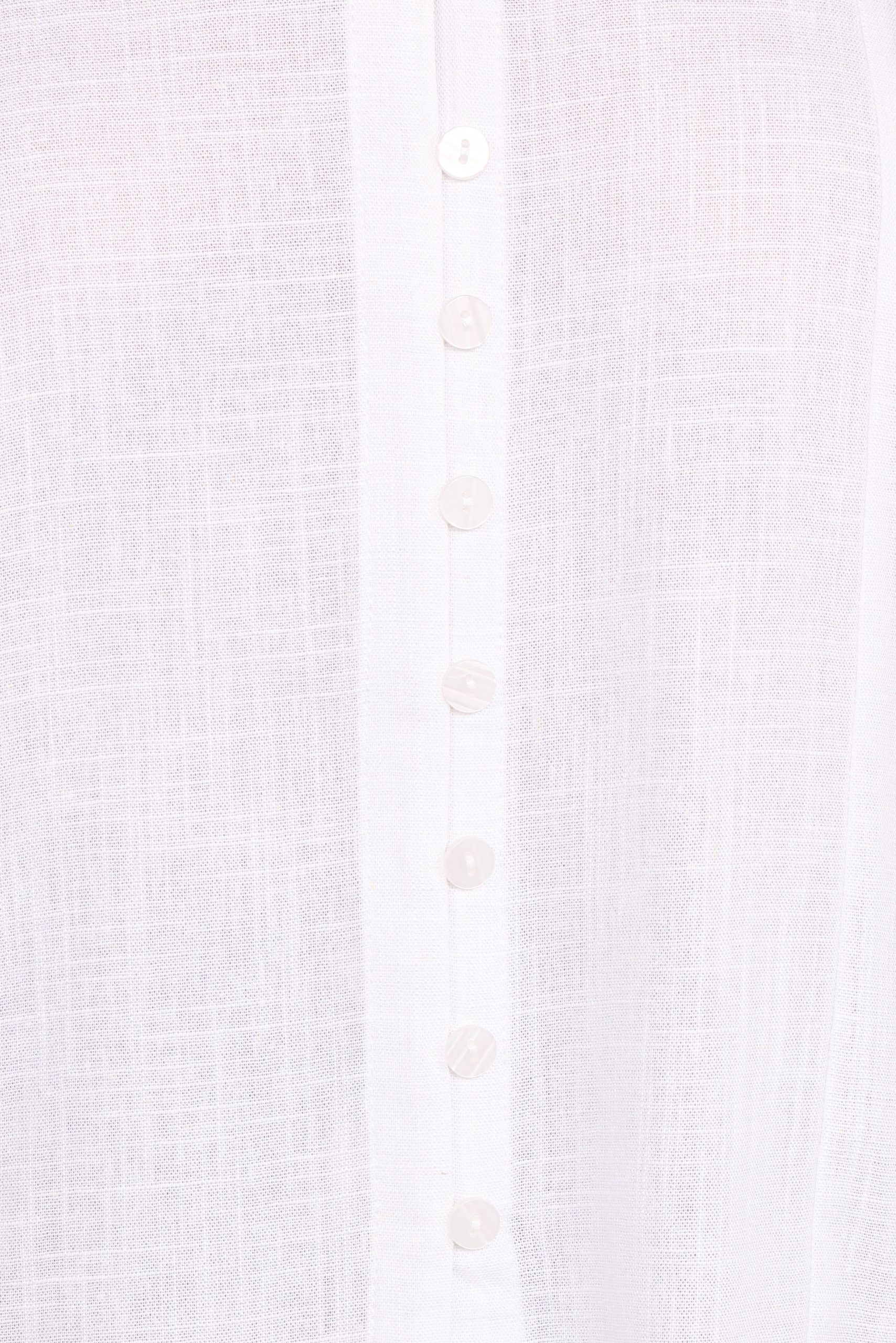 Briggs Long Sleeve Shirt - White - Image 8