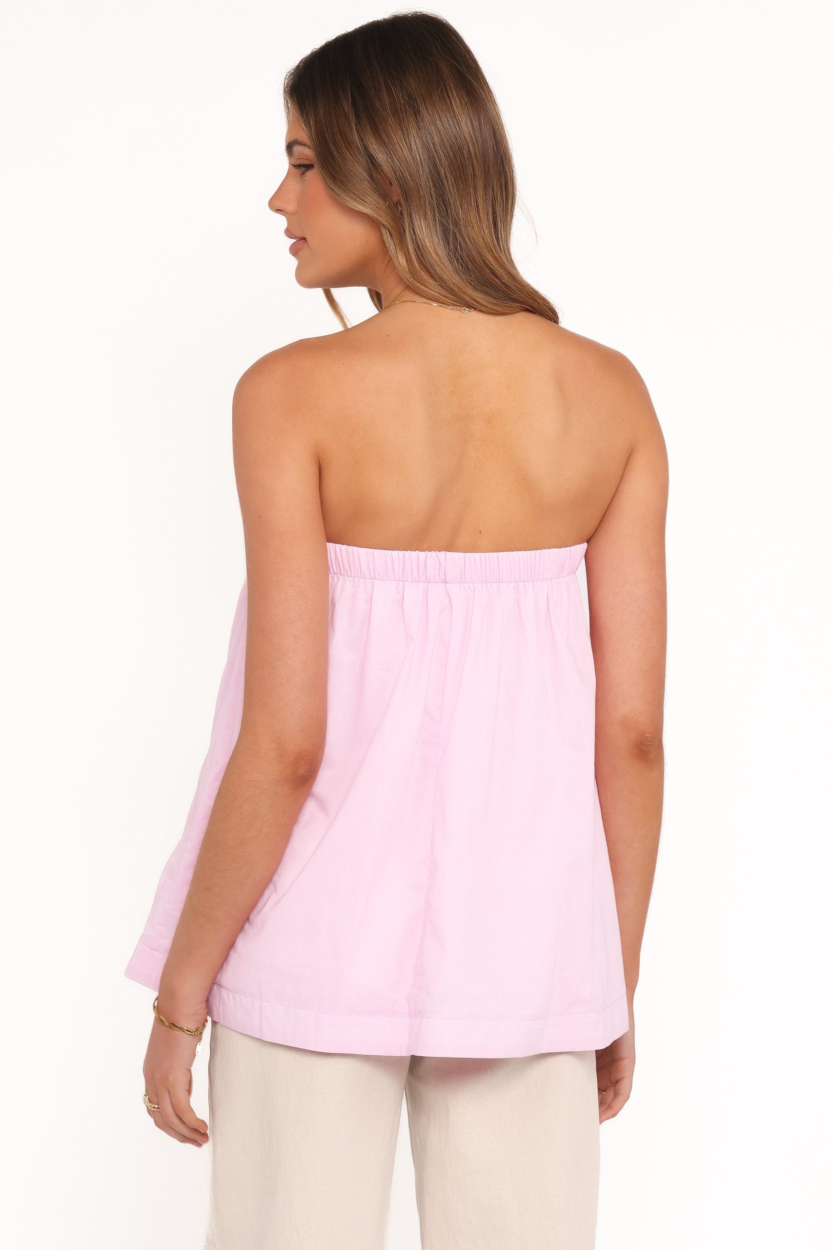 Cadhla Strapless Top - Pink - Image 4
