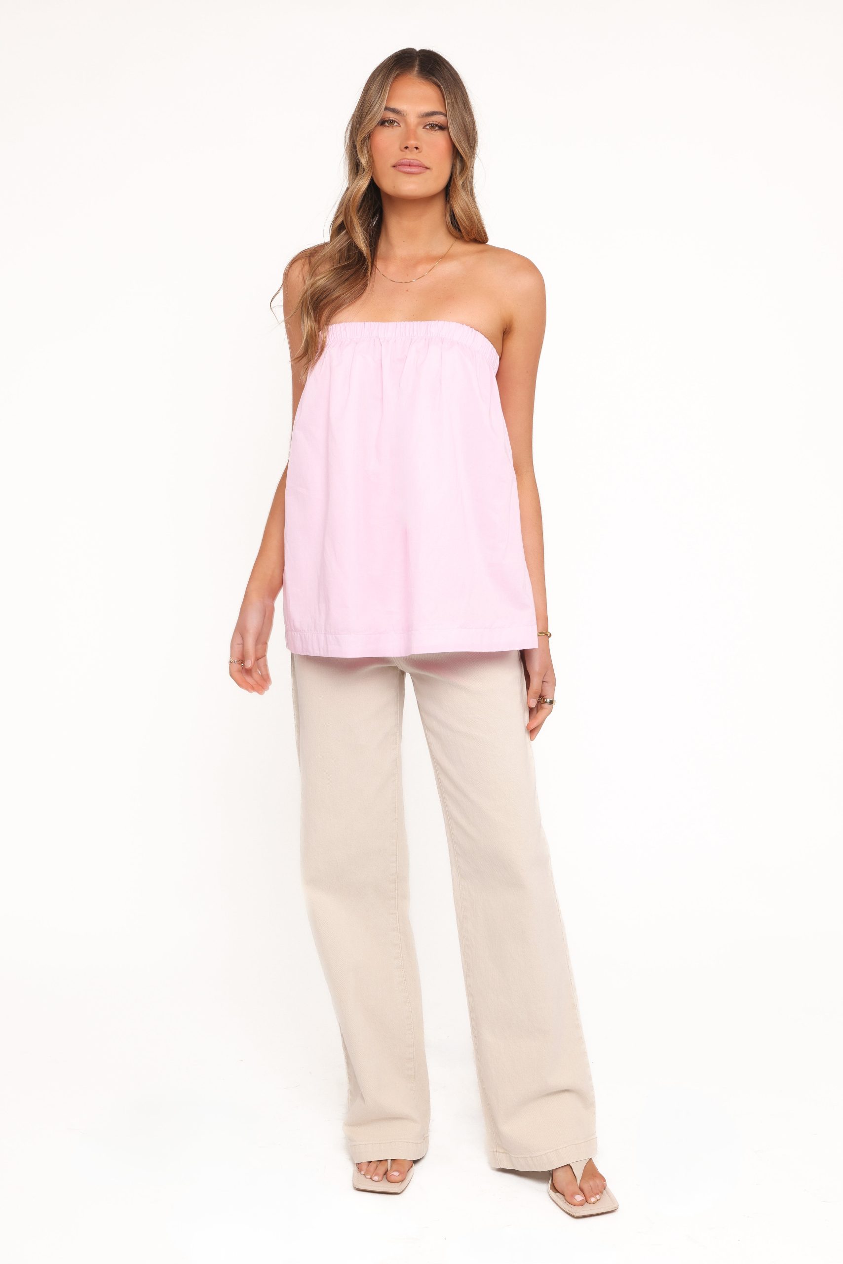 Cadhla Strapless Top - Pink - Image 5