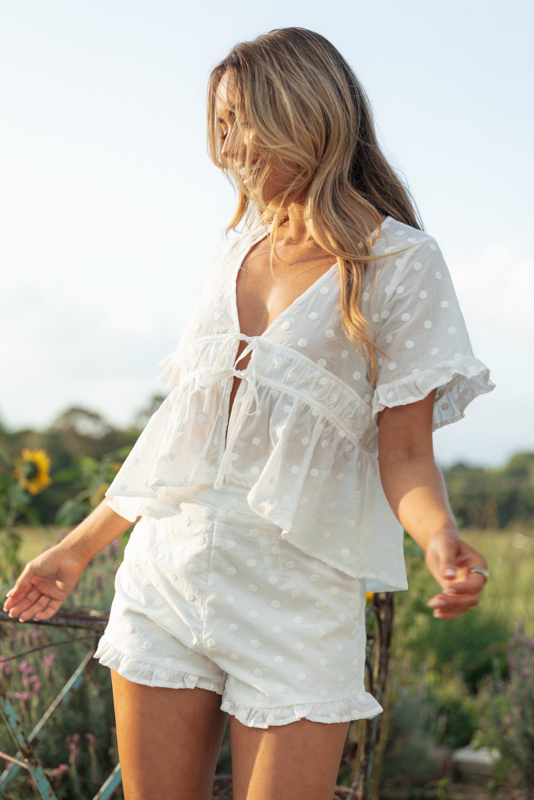 Carlen Top - White