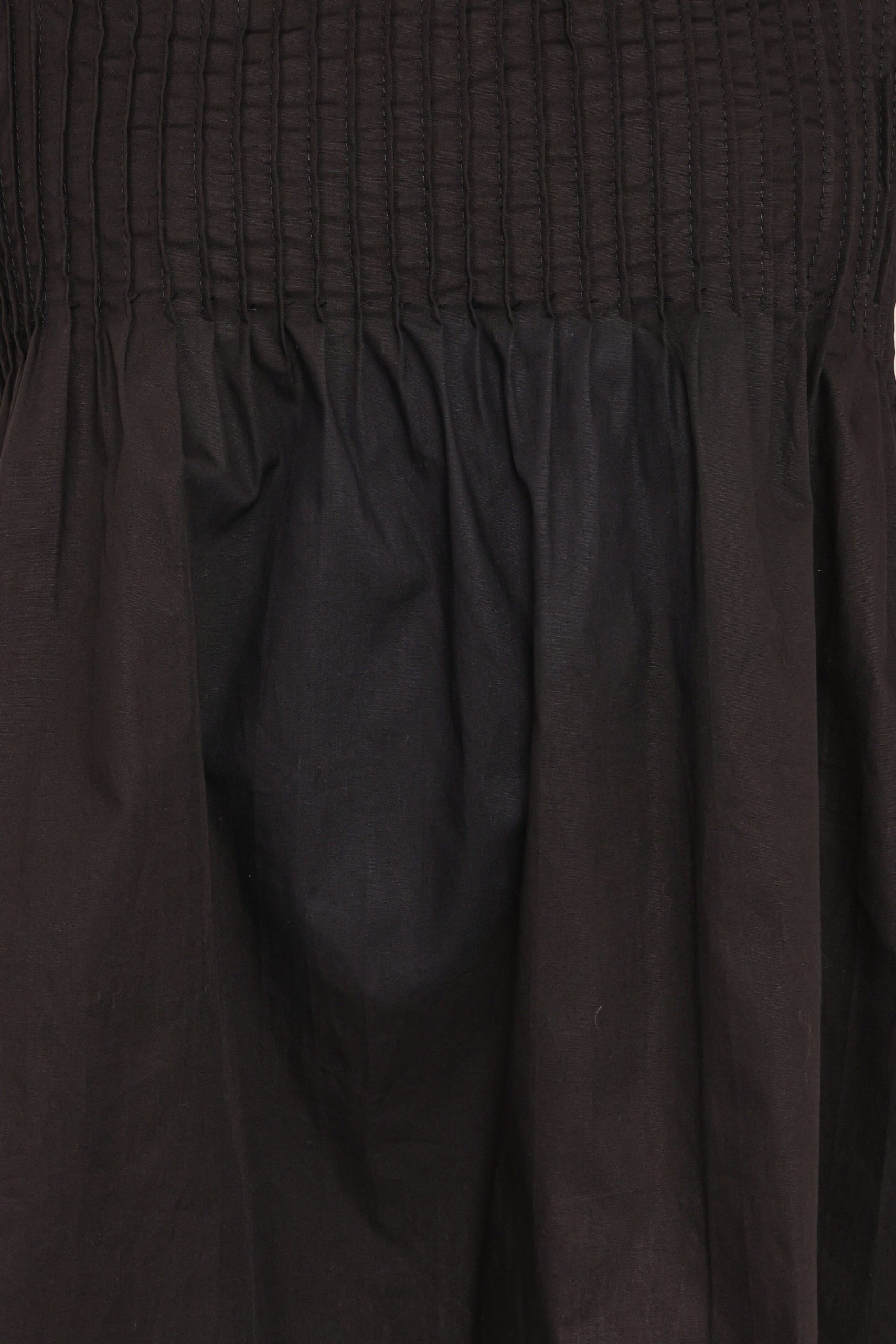 Carson Pleated Top - Black - Image 7