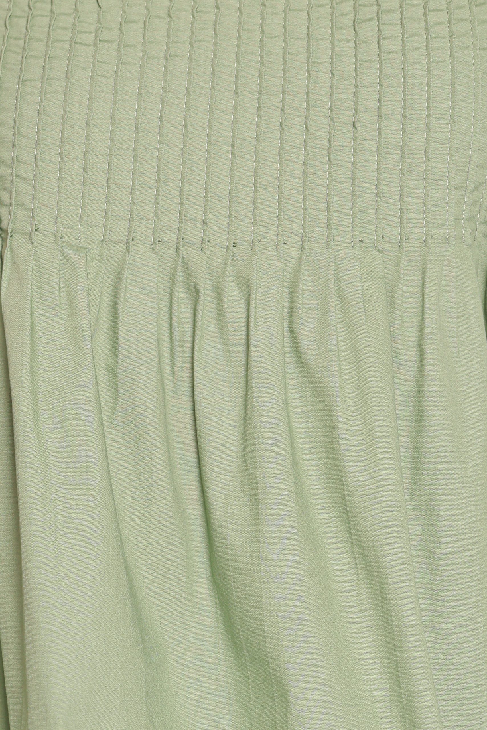 Carson Pleated Top - Sage Green - Image 6