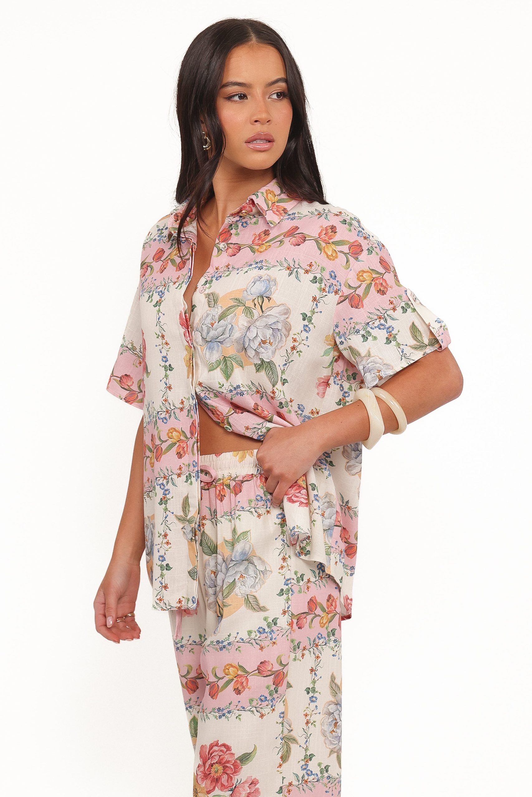 Cascais Shirt - Rose Tile - Image 4