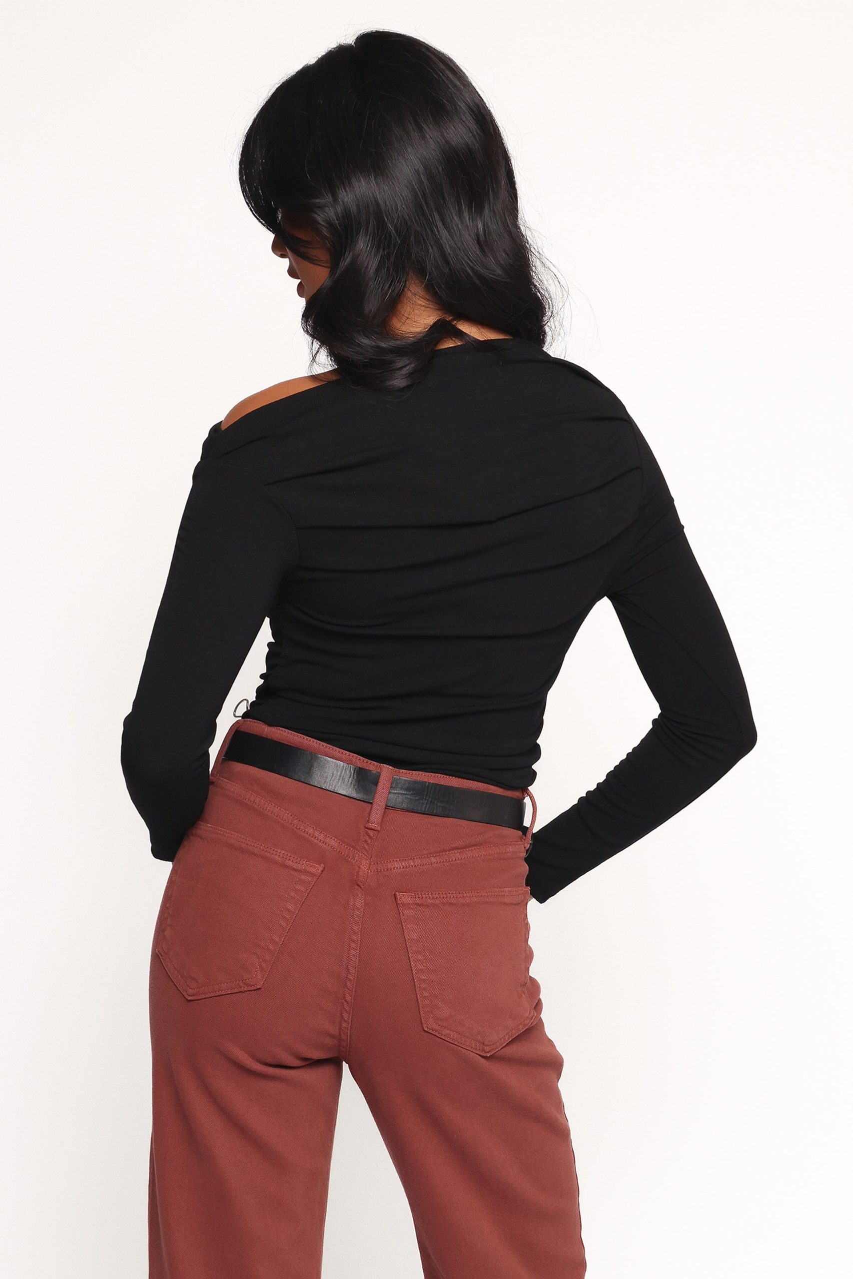 Cer Knit Top - Black - Image 4