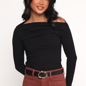 Cer Knit Top - Black