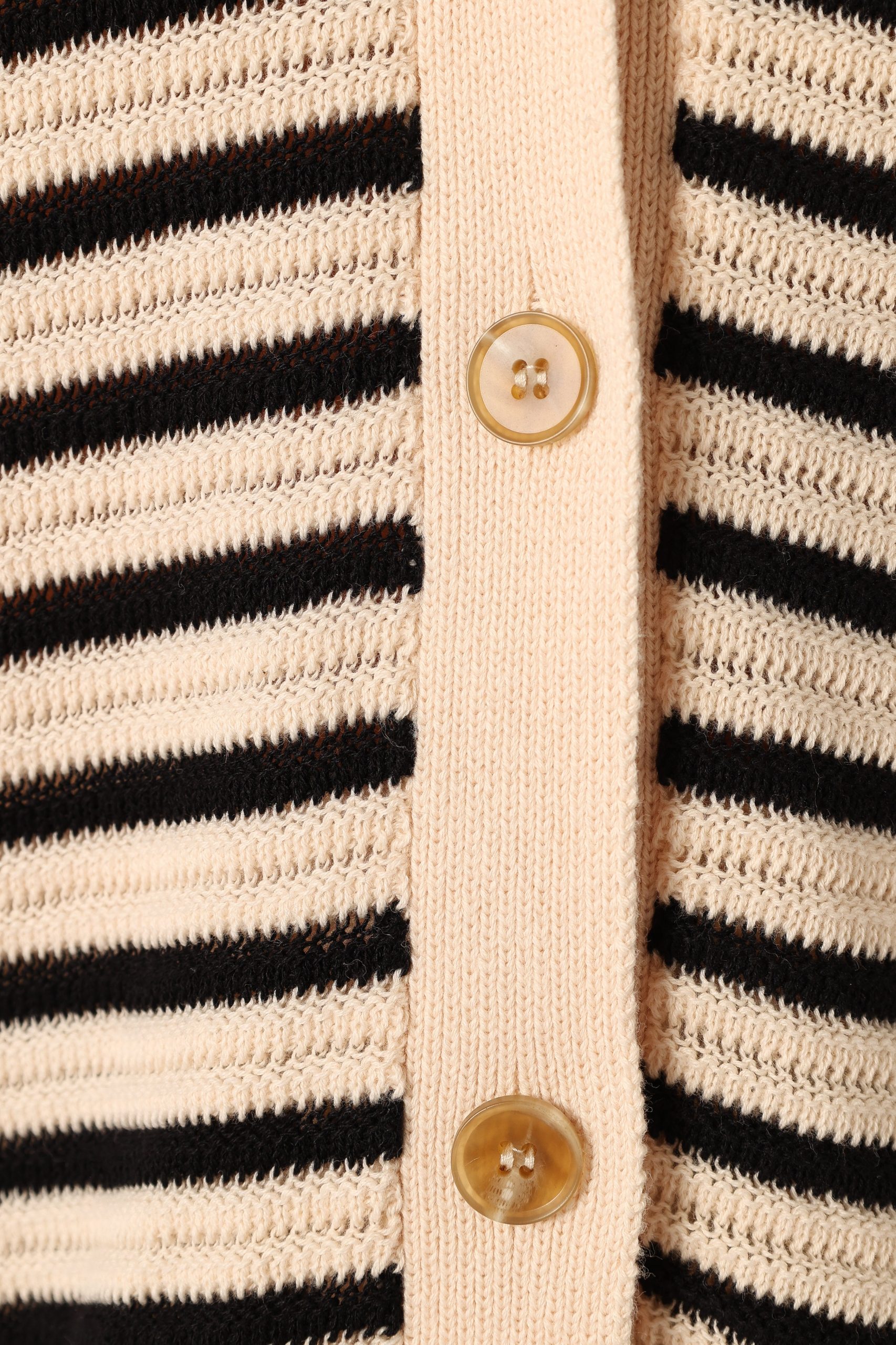 Cherie Knit Shirt - Sand Black - Image 7