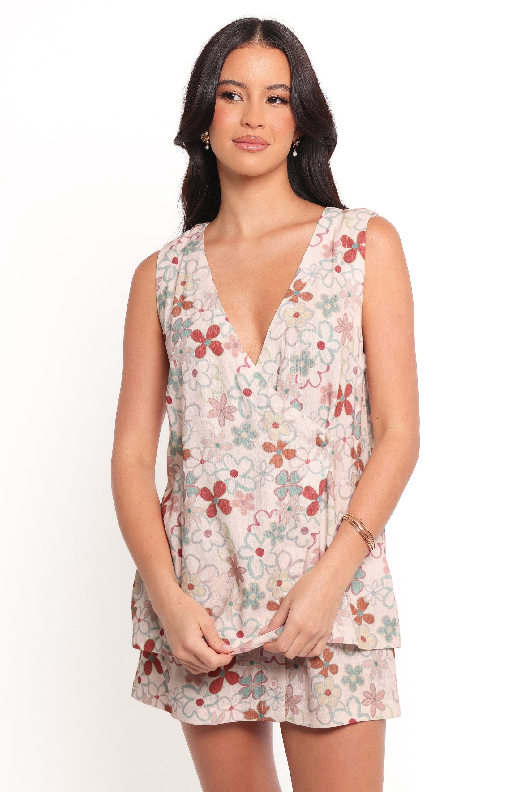 Clemie Wrap Top - Mirabelle Floral - Image 3
