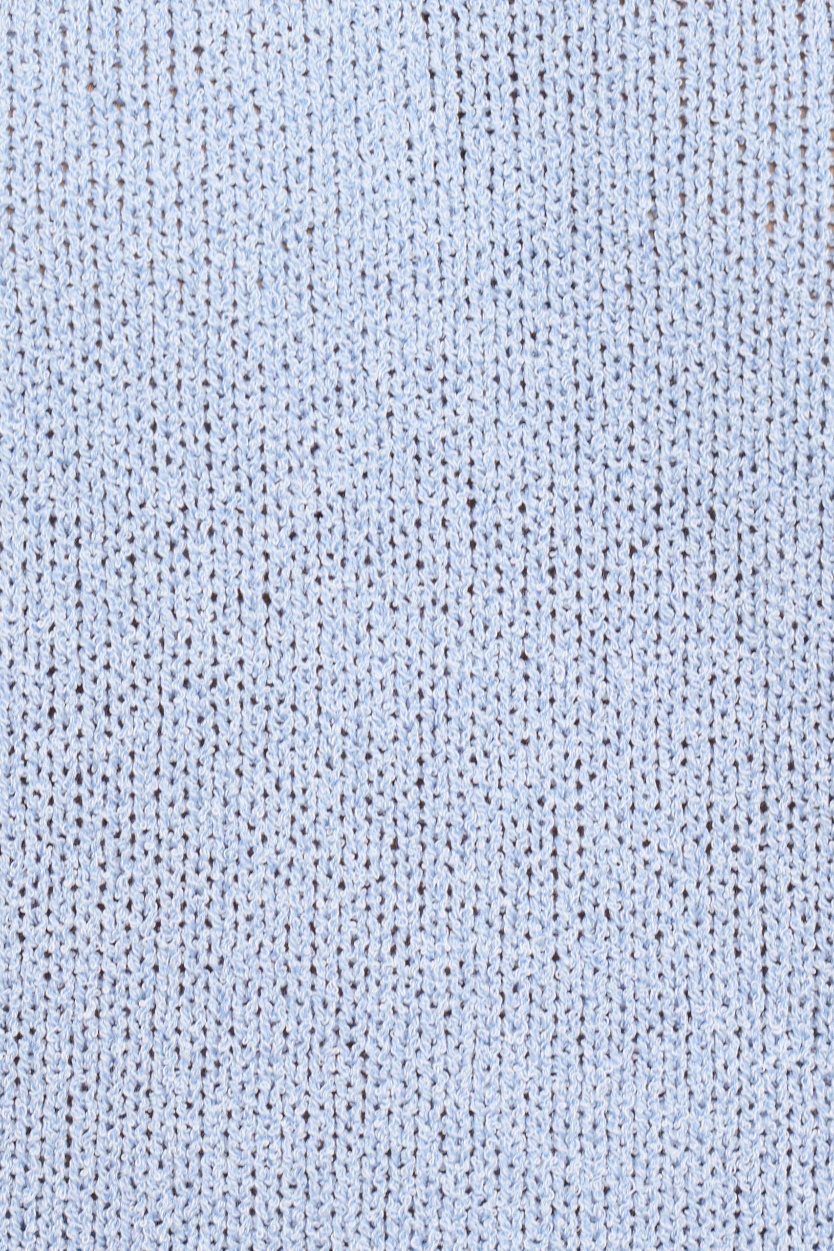 Coco Knit Top - Pale Blue - Image 8