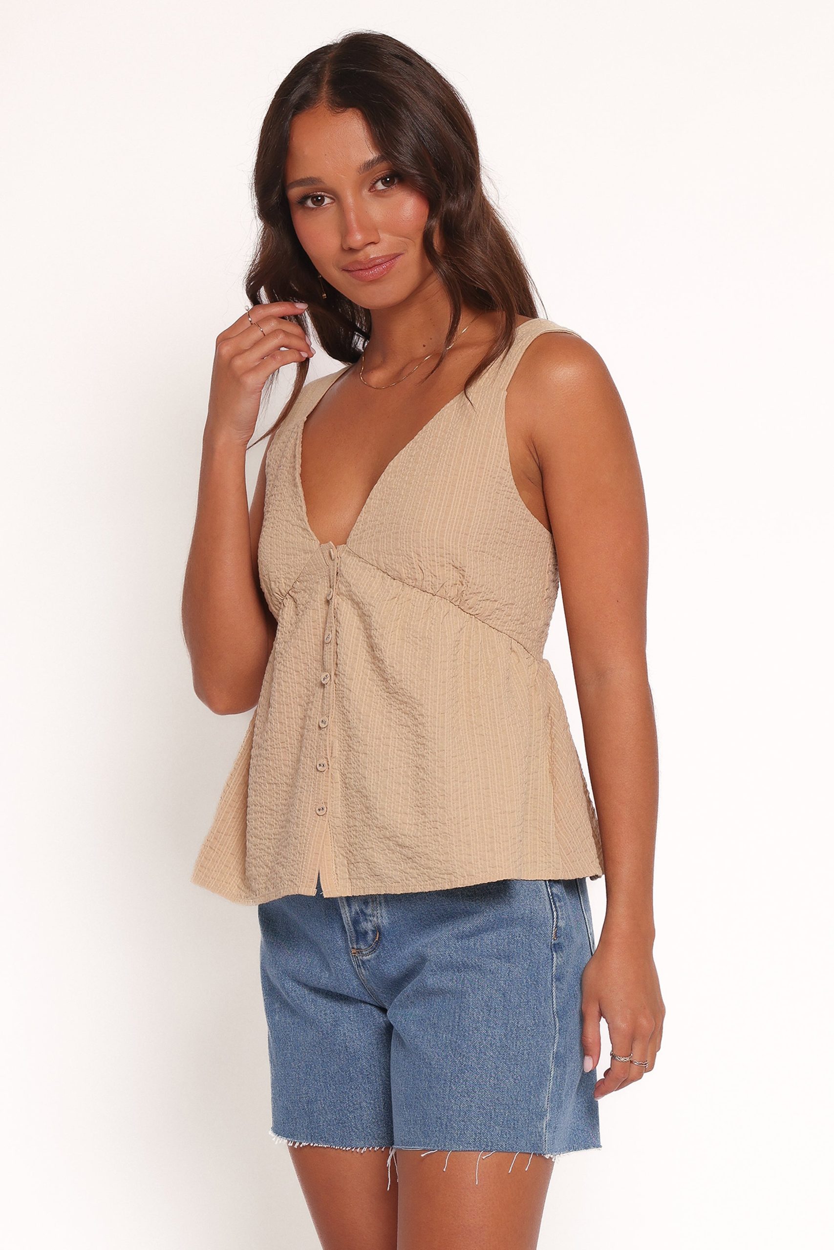 Denni Top - Sand - Image 4