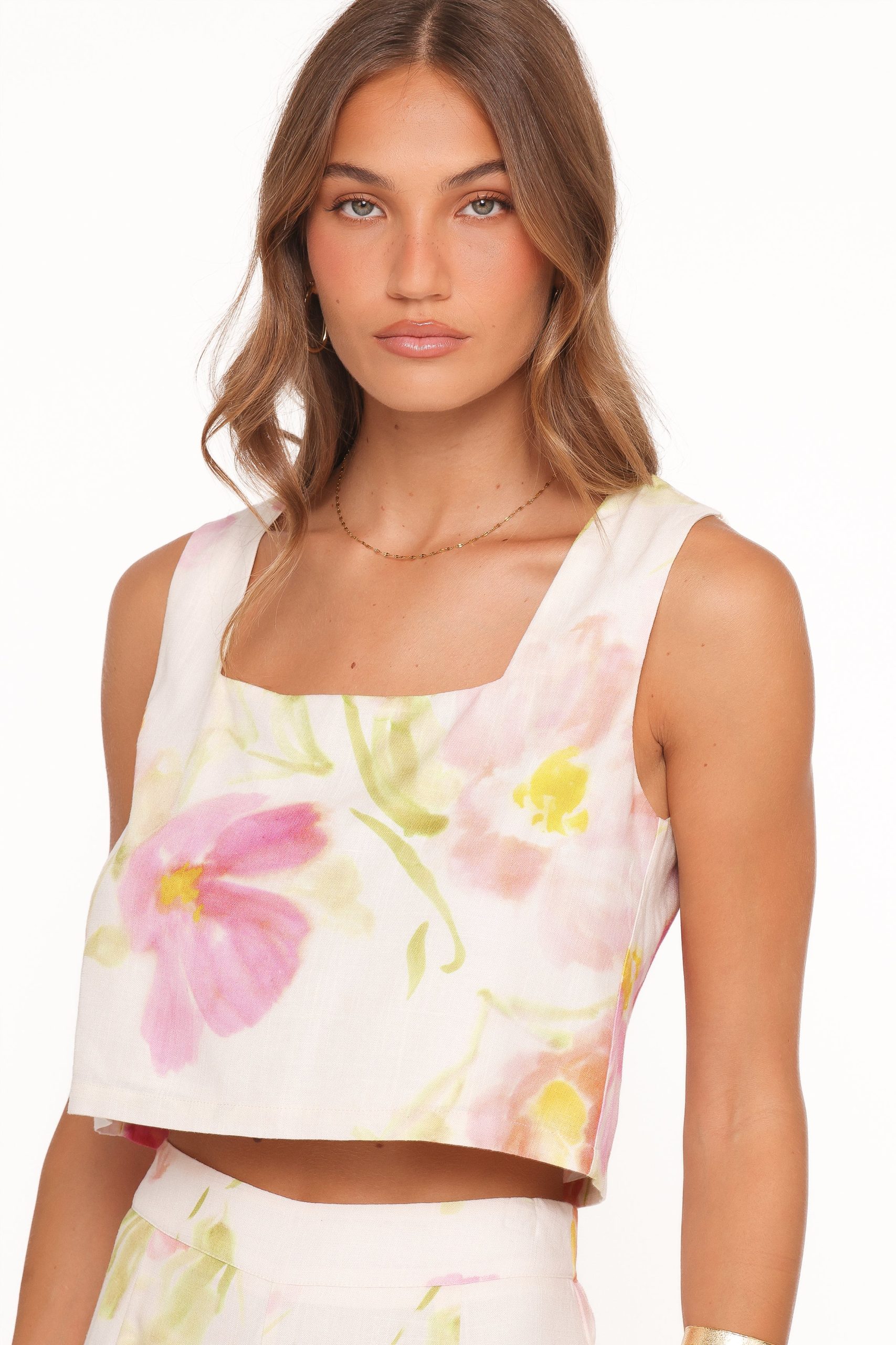 Devlin Top - Pink Garden Floral - Image 3