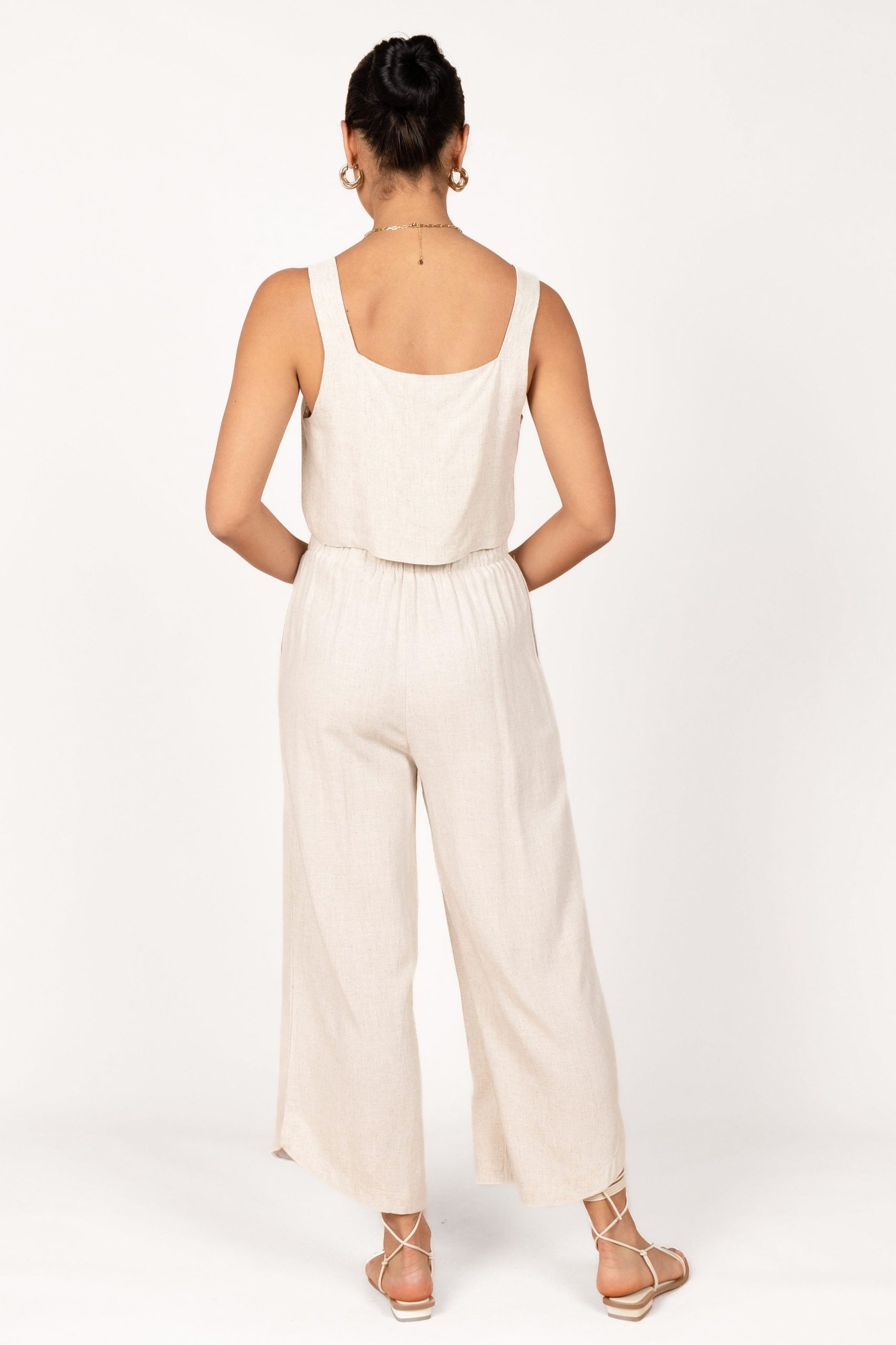 Eleanor Cropped Top - Beige - Image 6