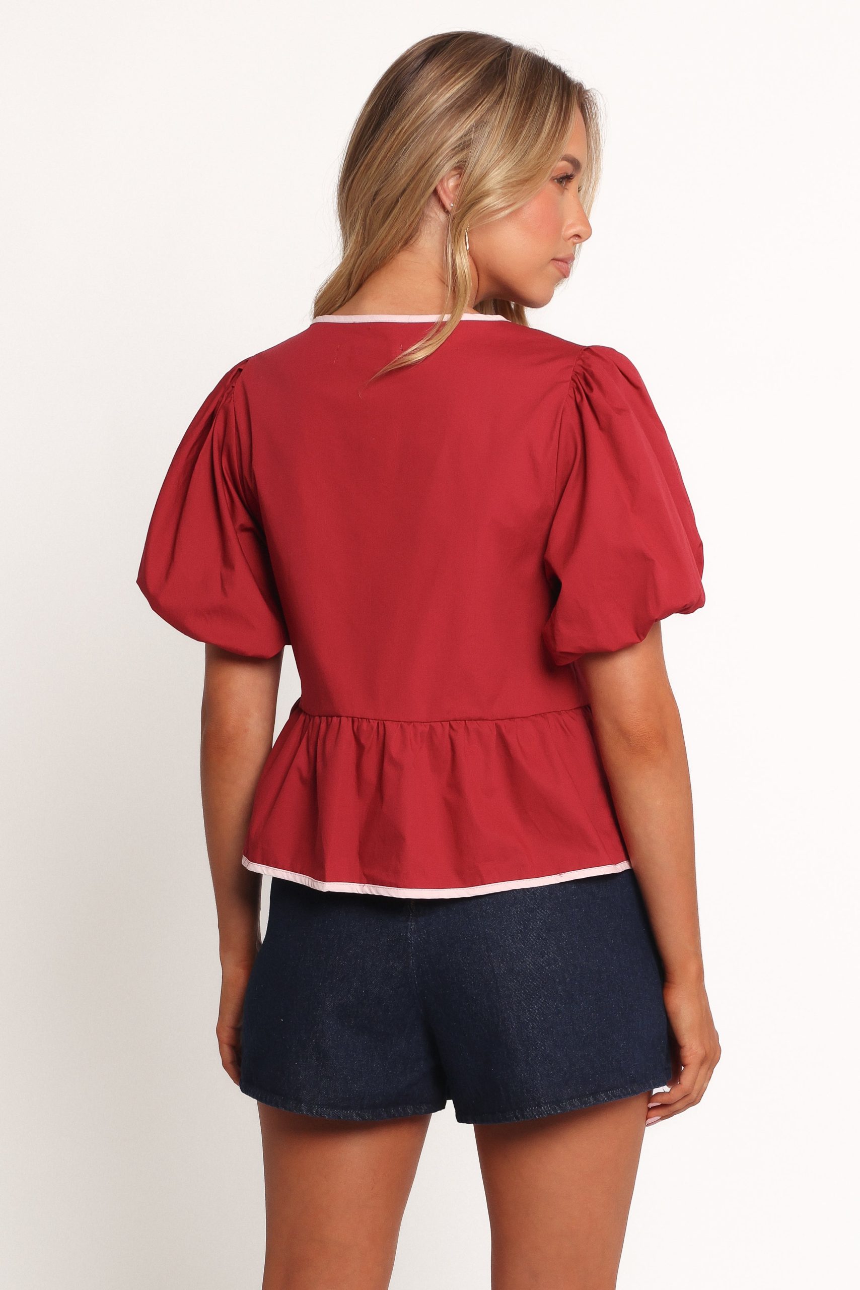 Ellien Top - Red - Image 5