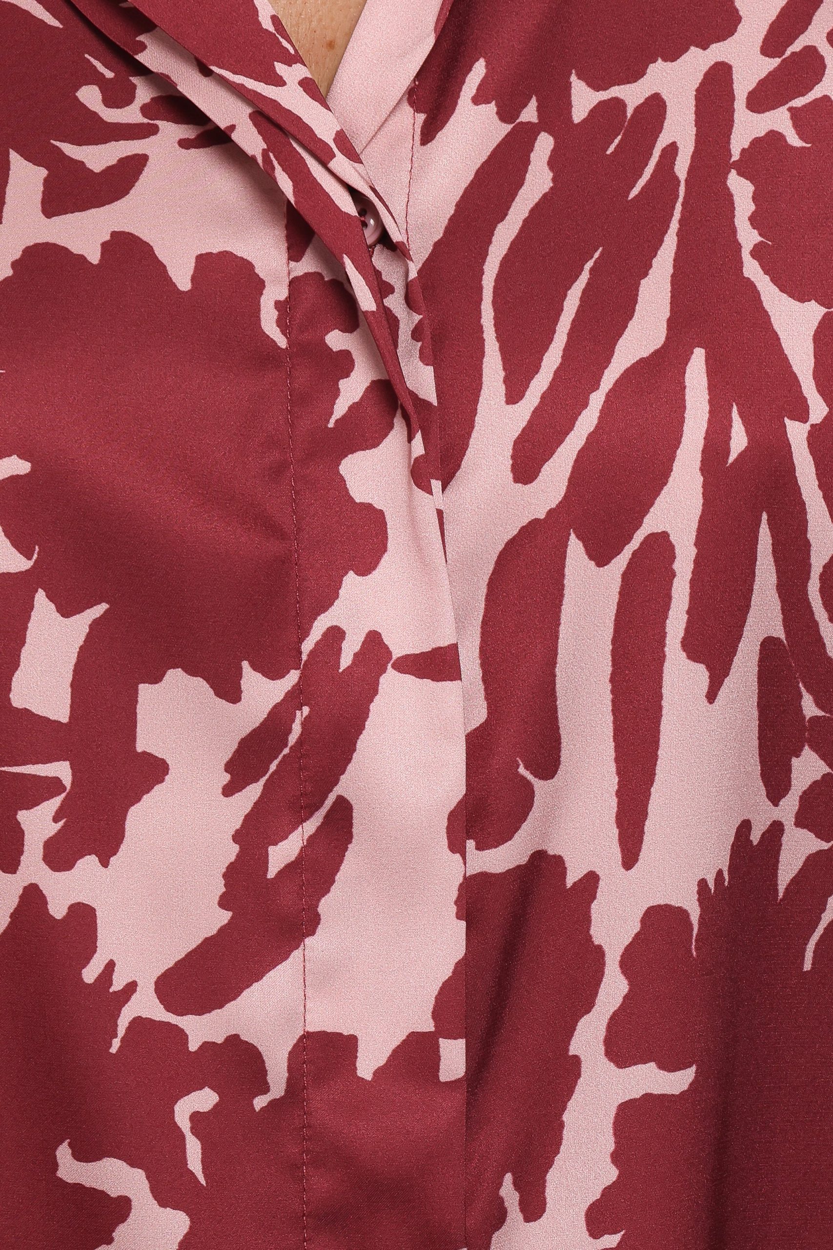 Elysia Shirt - Pink Burgundy - Image 7