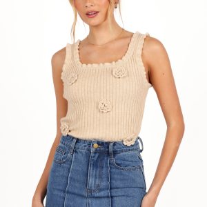 Erin Knit Top - Oatmeal