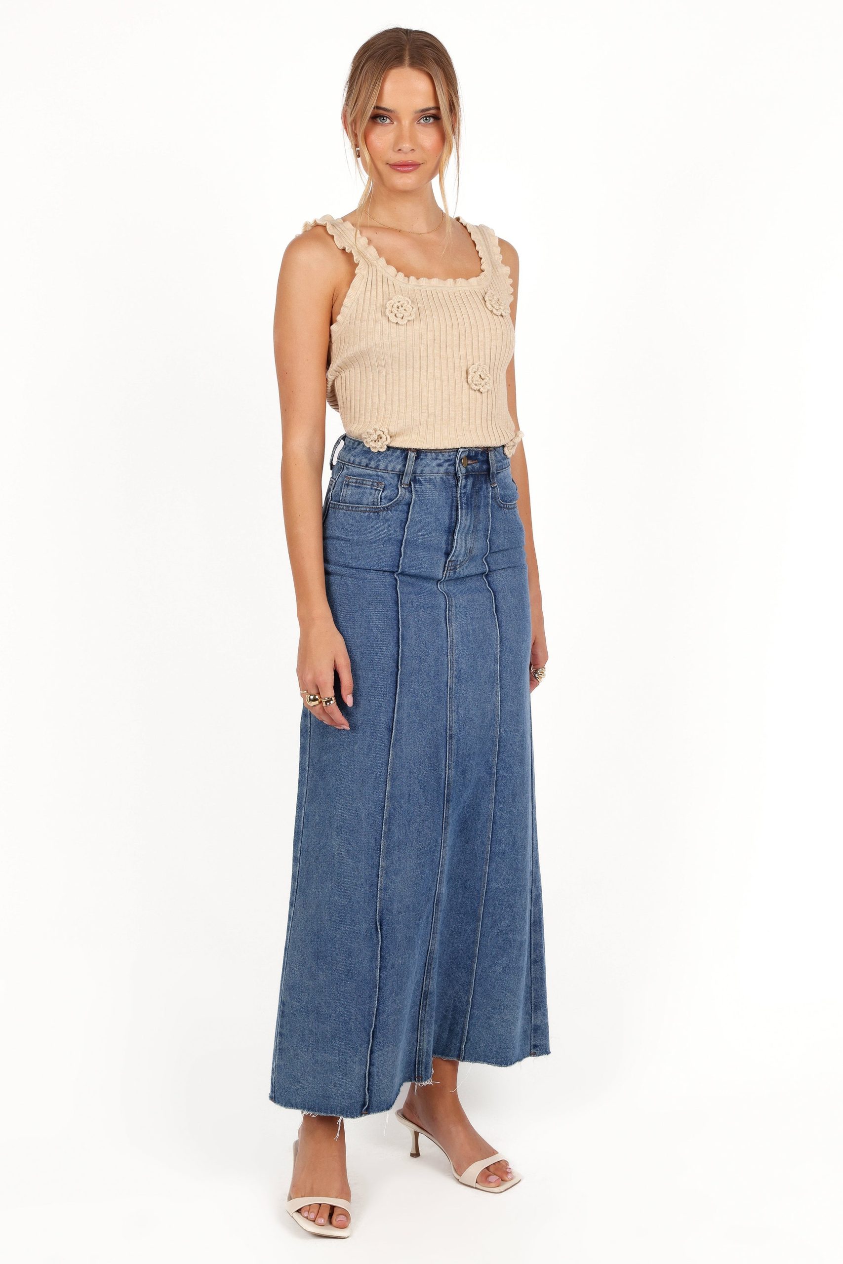 Erin Knit Top - Oatmeal - Image 2