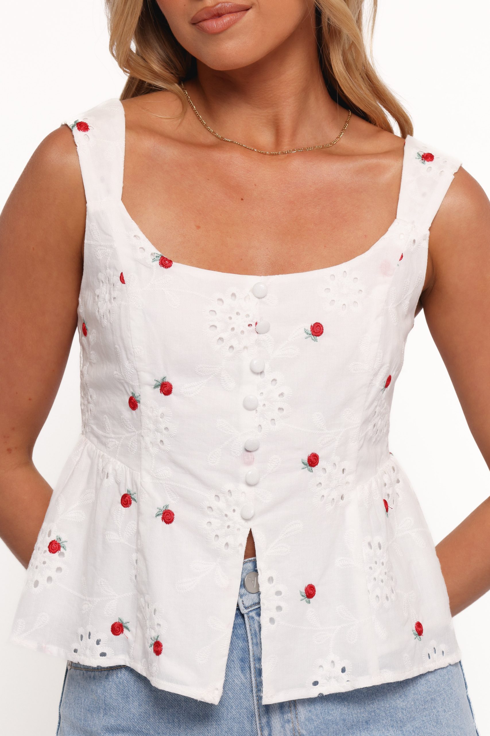 Estelle Top - White - Image 8