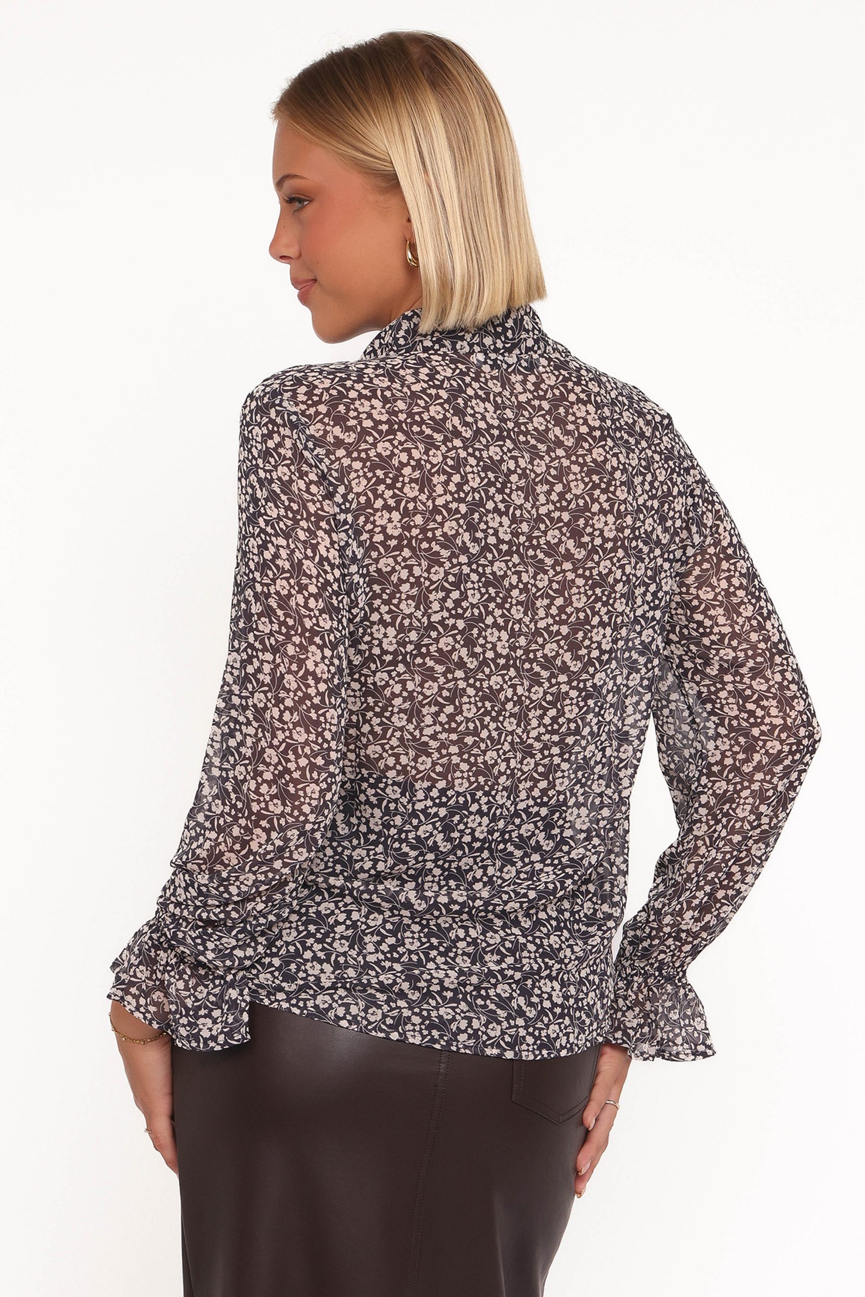 Eveline Top - Nocturnal Garden - Image 4