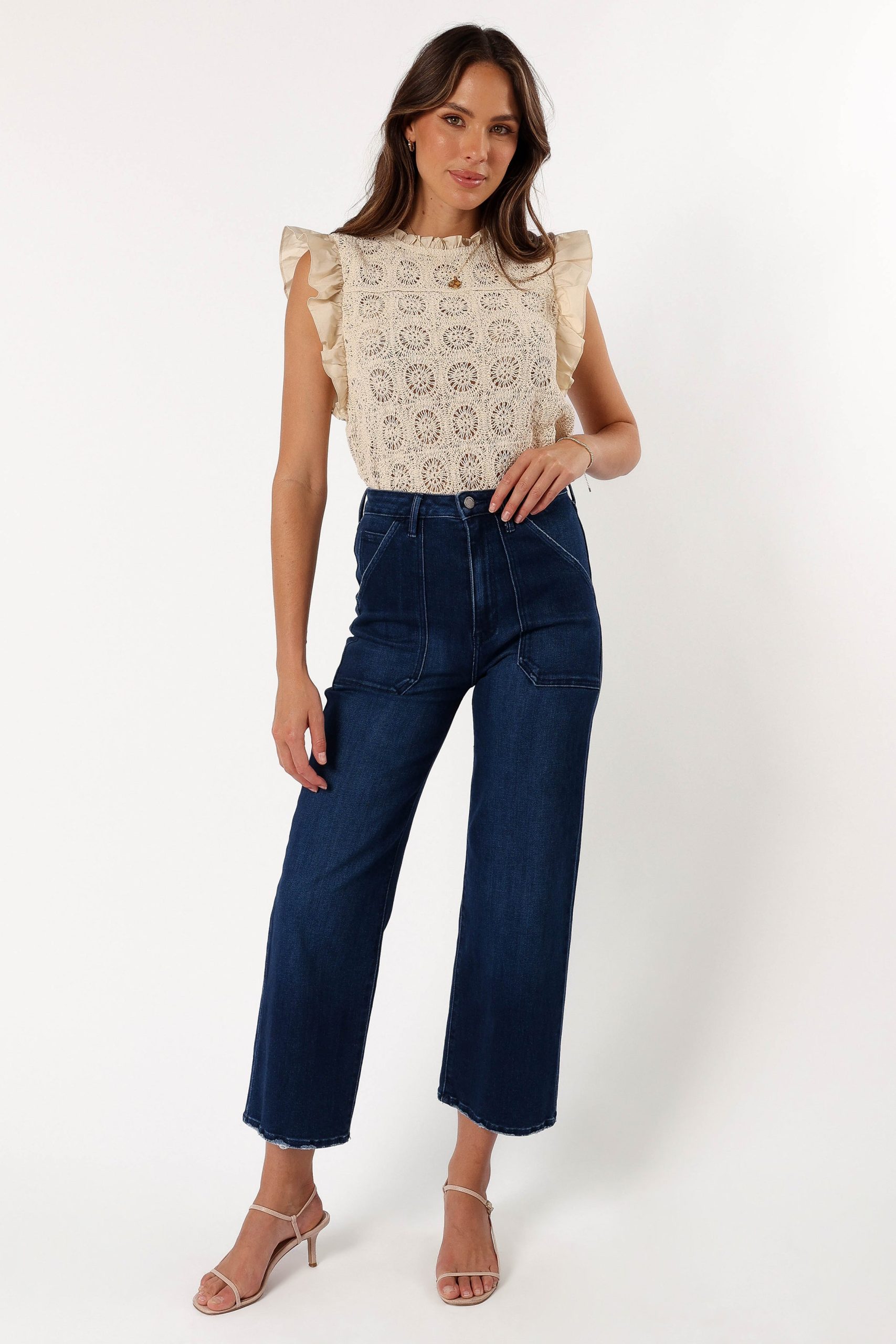 Fiona Knit Top - Natural - Image 5