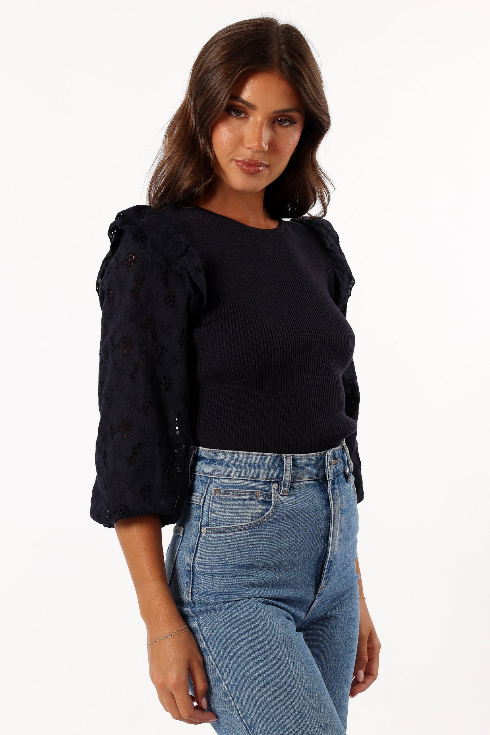 Halle Top - Navy - Image 5