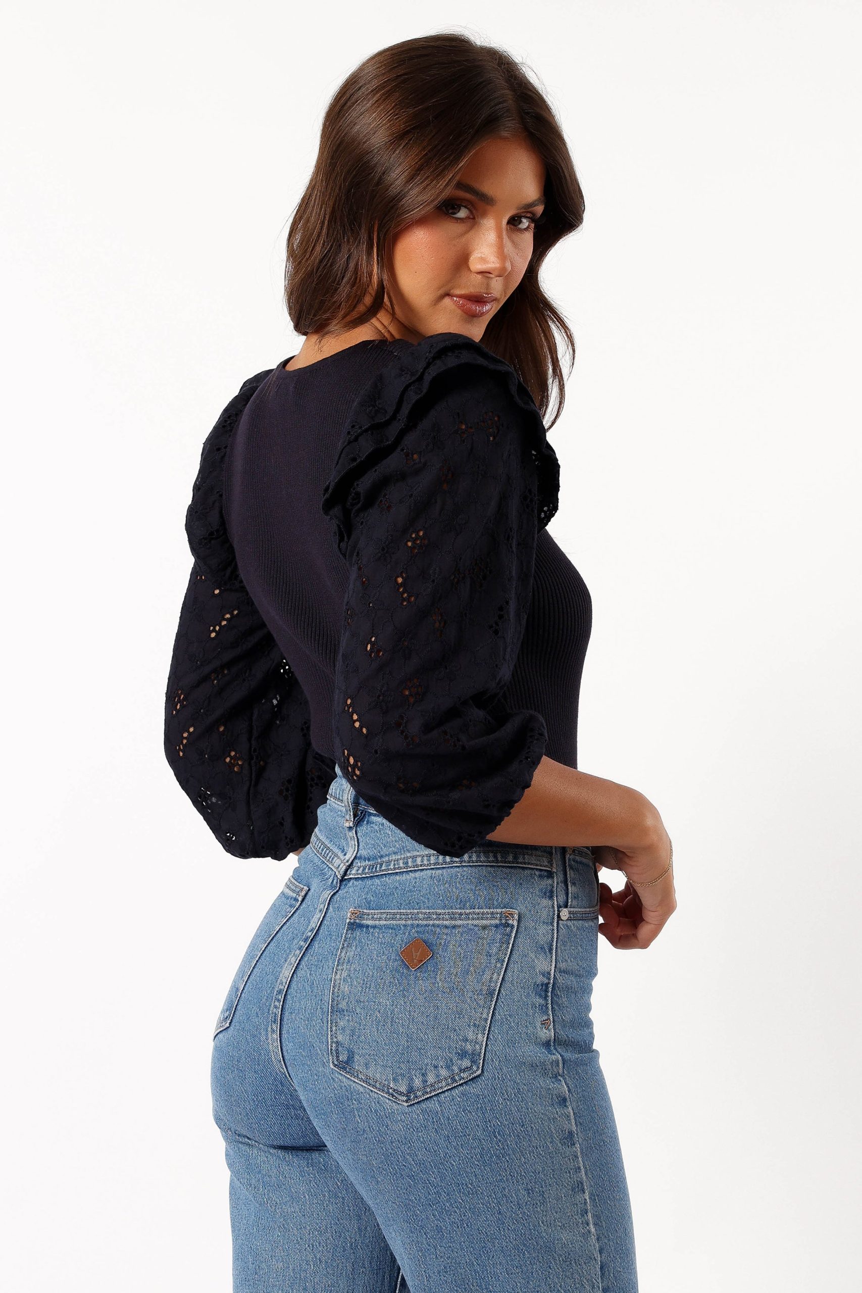 Halle Top - Navy - Image 4