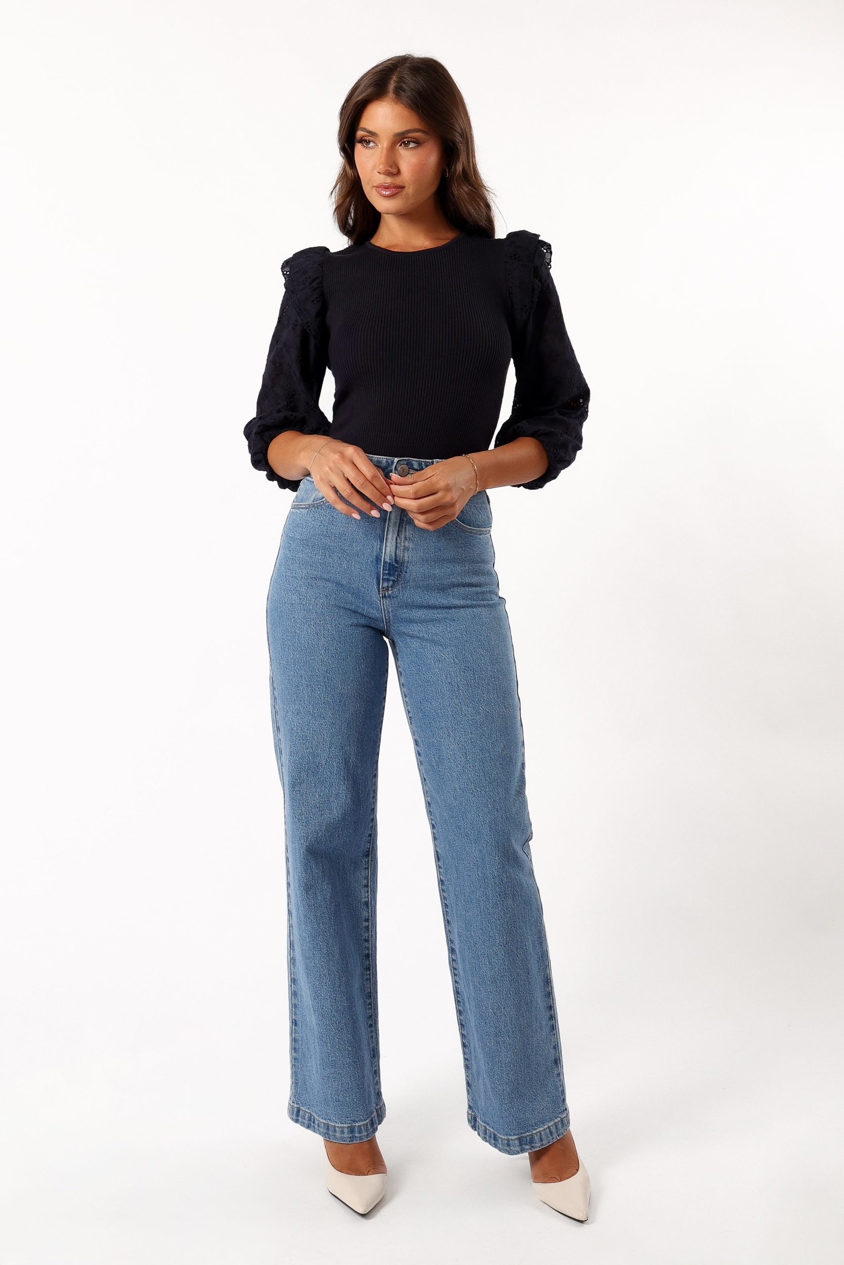 Halle Top - Navy - Image 6