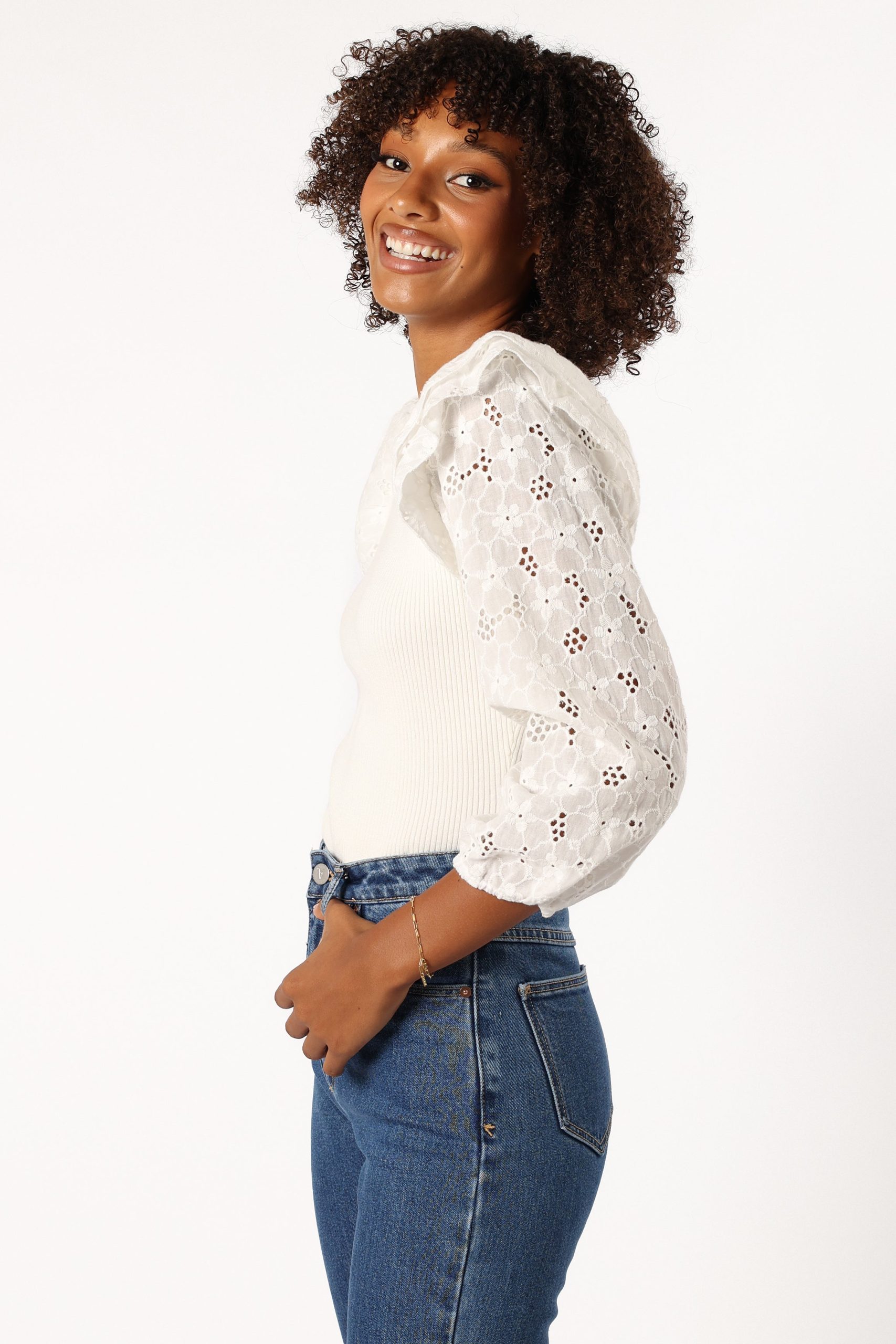 Halle Top - White - Image 3
