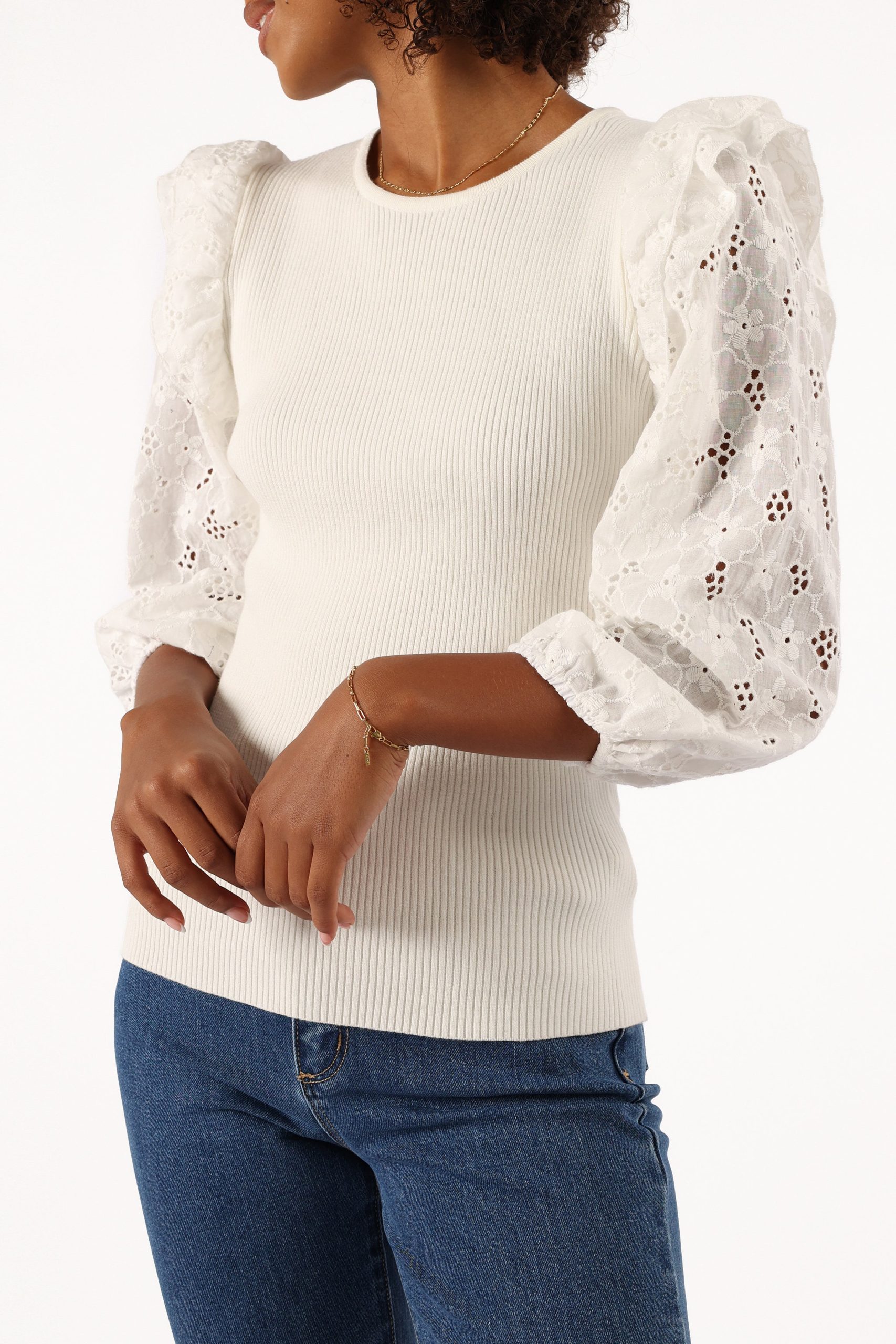 Halle Top - White - Image 6
