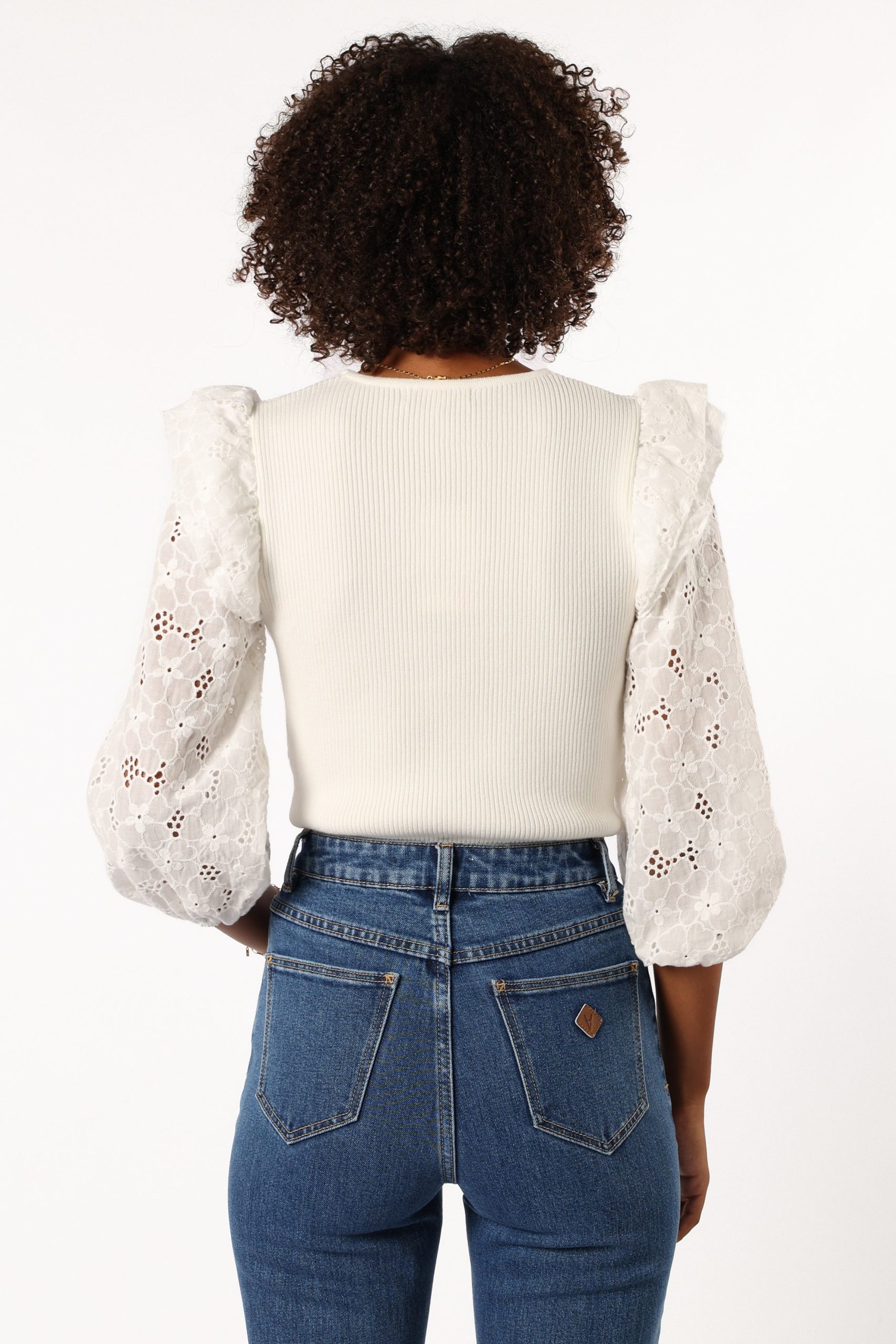 Halle Top - White - Image 4