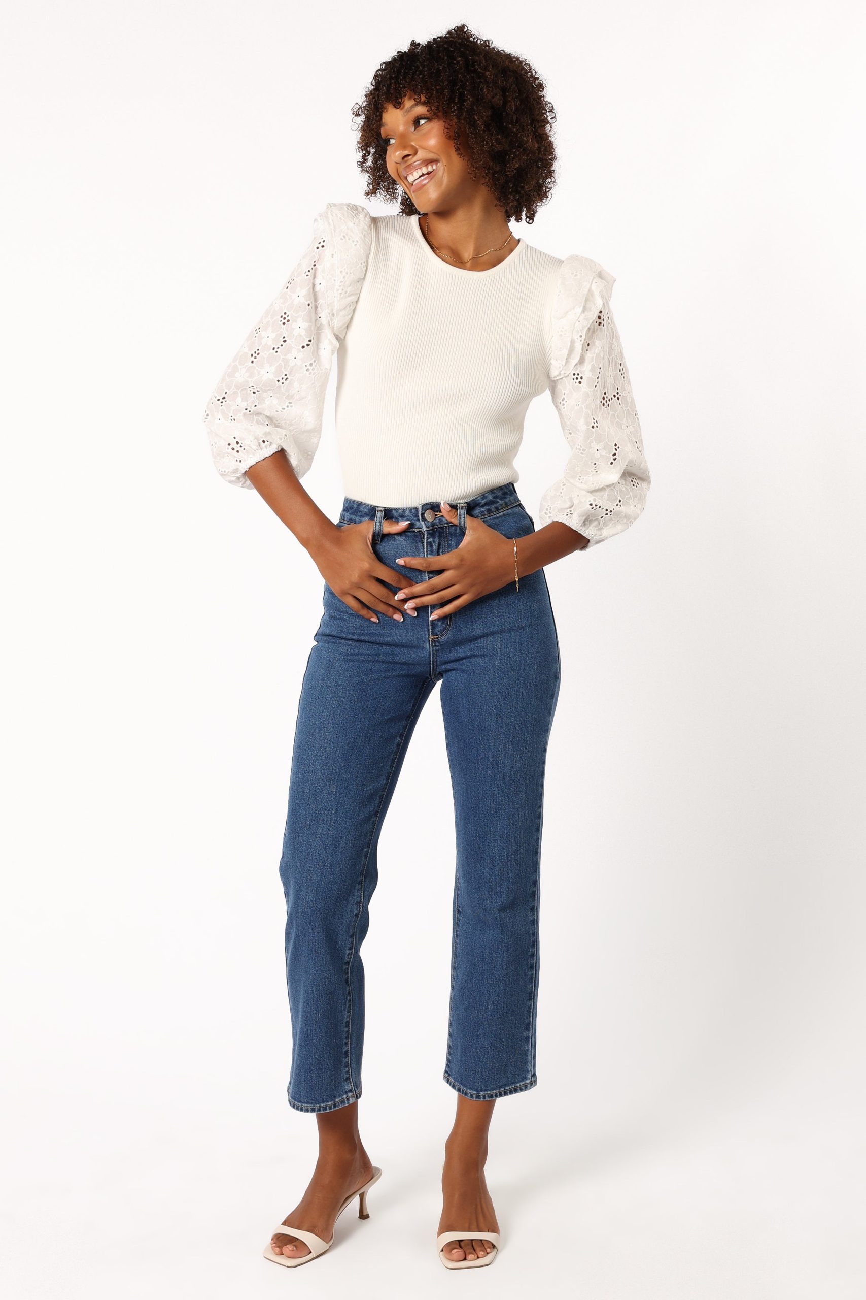Halle Top - White - Image 2