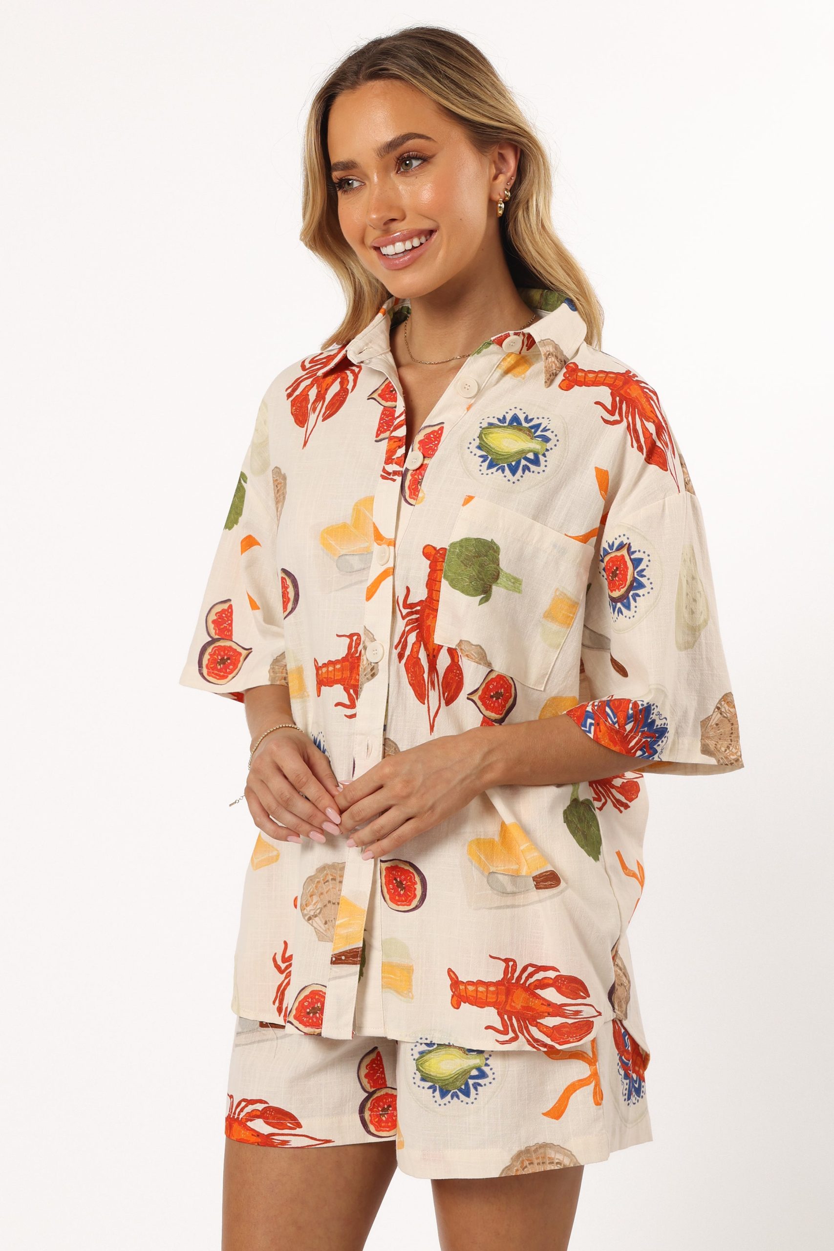 Hampton Top - Cream Multi - Image 6