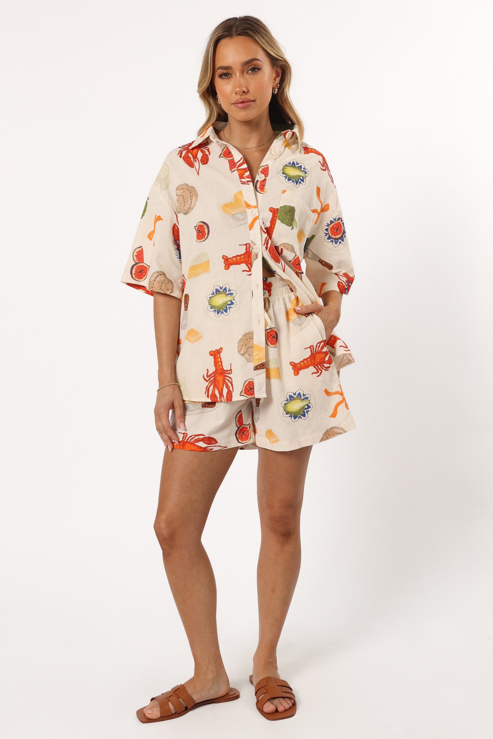 Hampton Top - Cream Multi - Image 8