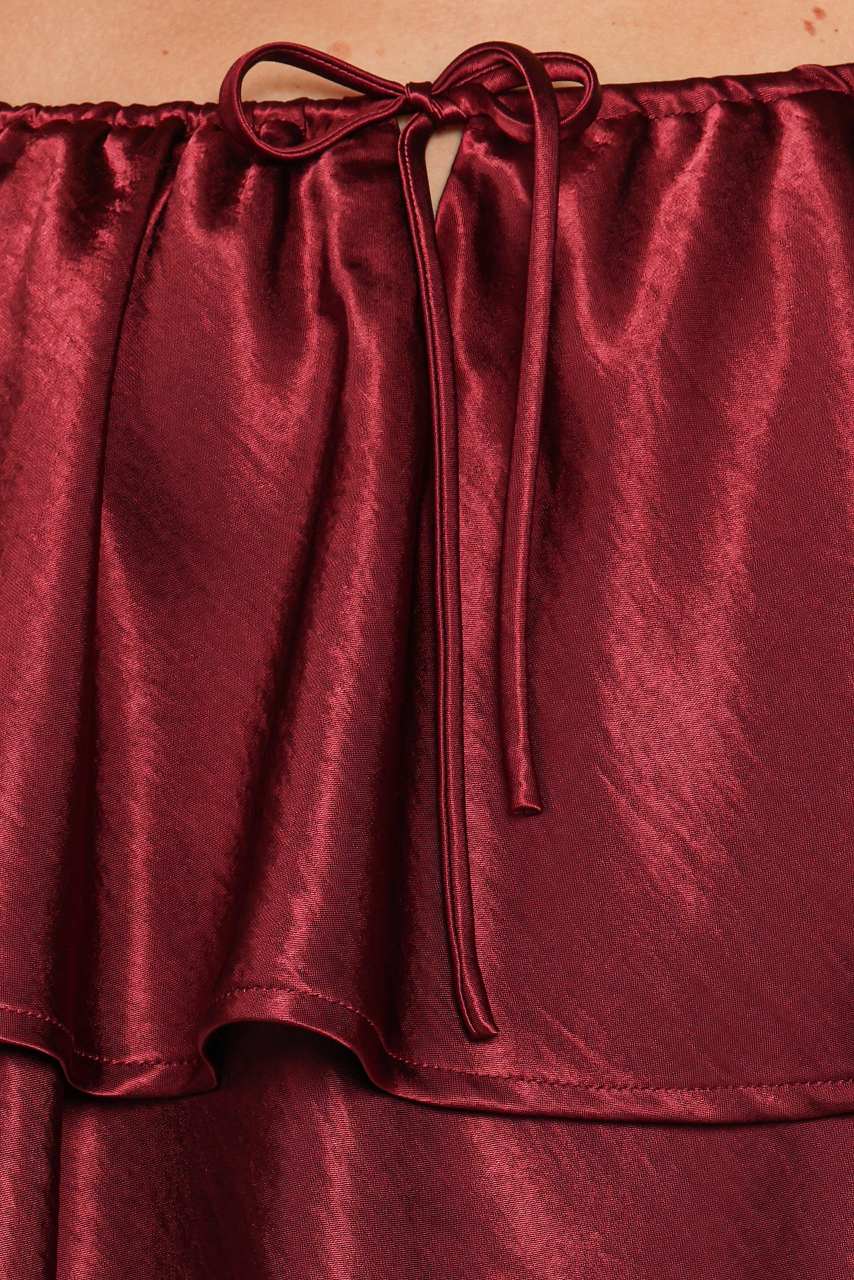 Janina Blouse - Wine - Image 6