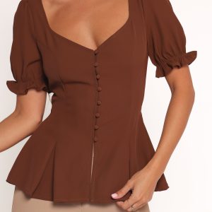 Kameran Top - Chocolate