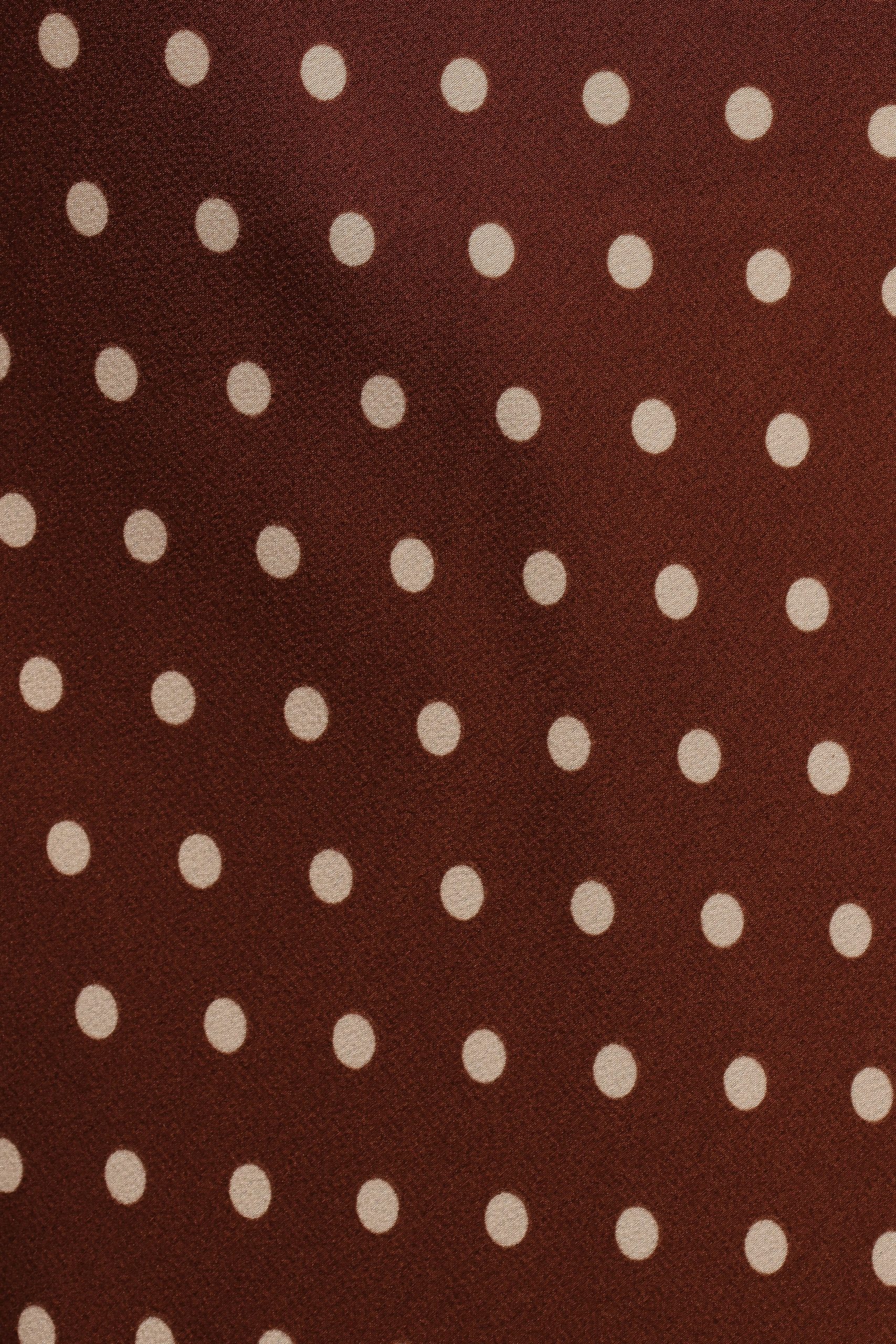 Kelso Top - Brown Polka Dot - Image 9
