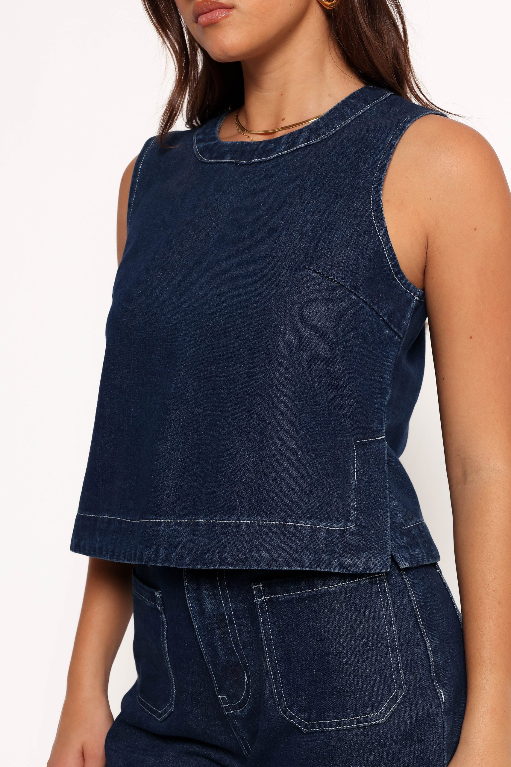 Levi Top - Dark Denim - Image 2