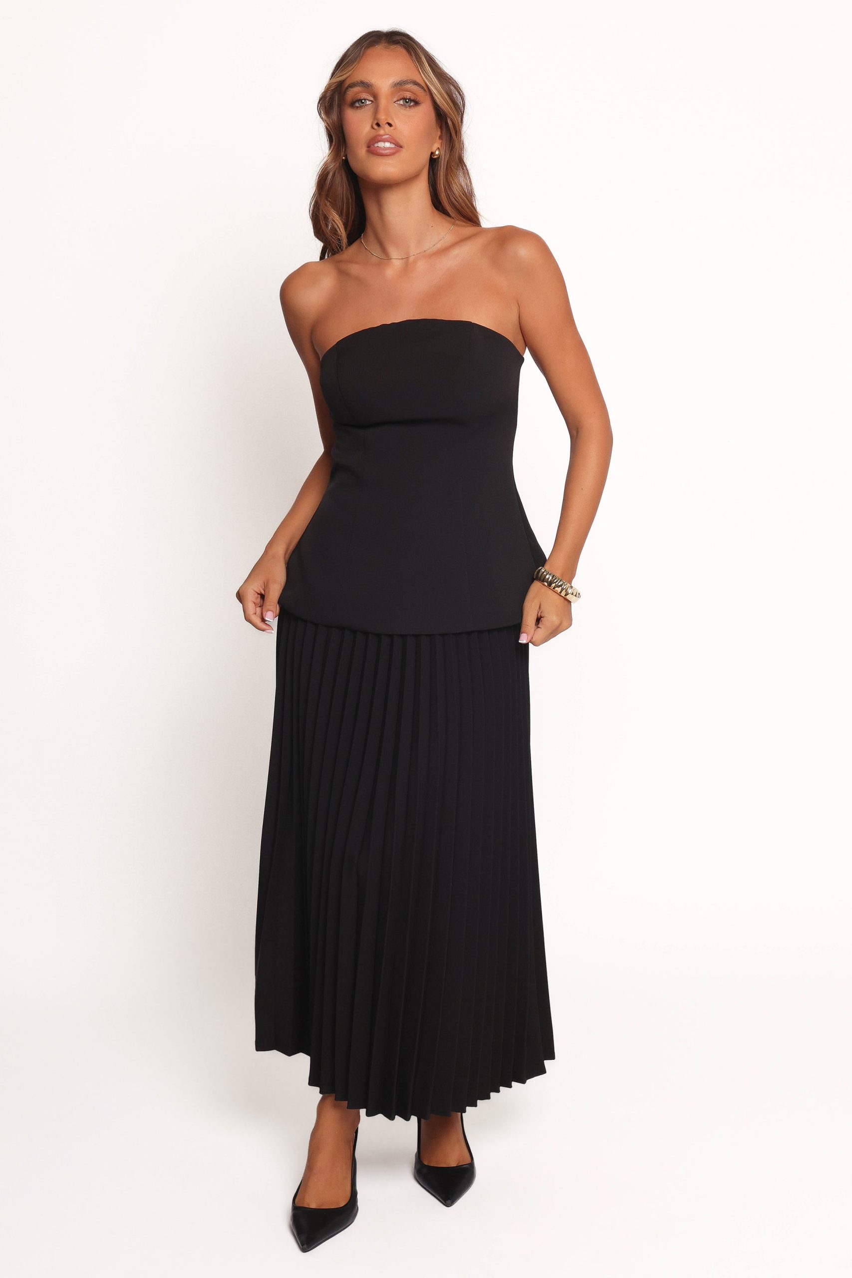 Liliana Strapless Top - Black - Image 5
