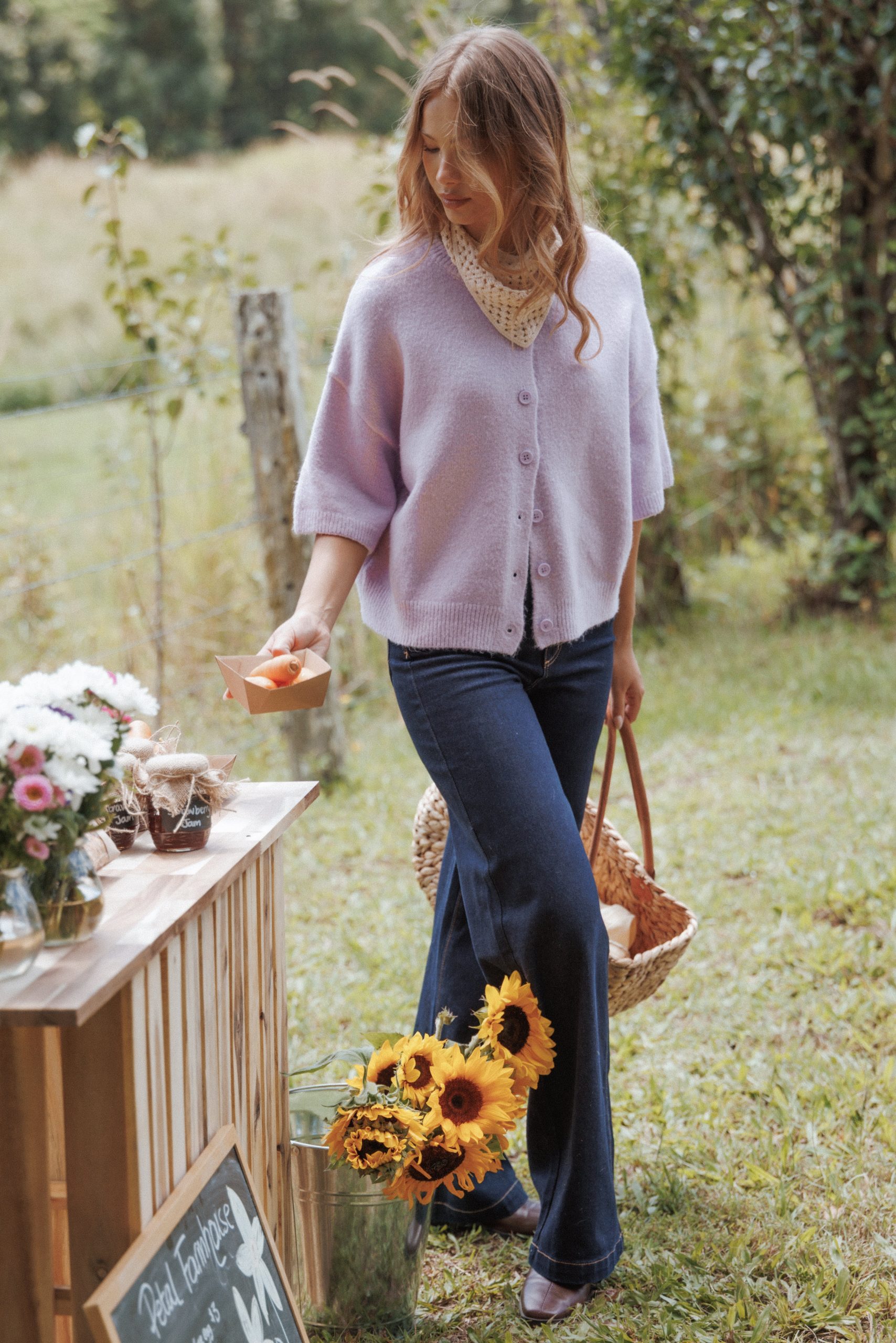 Lilith Knit Top - Lilac - Image 8
