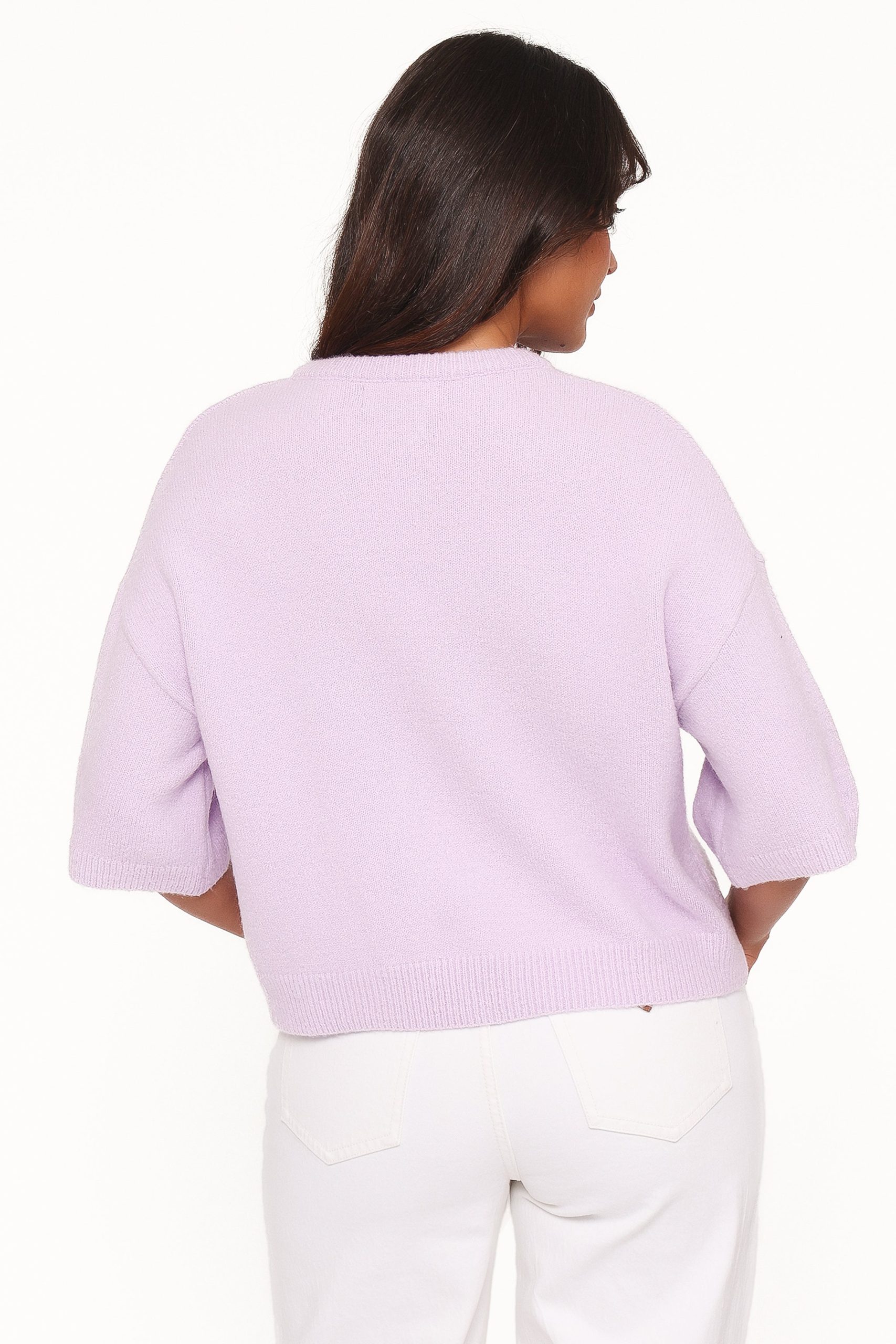 Lilith Knit Top - Lilac - Image 5