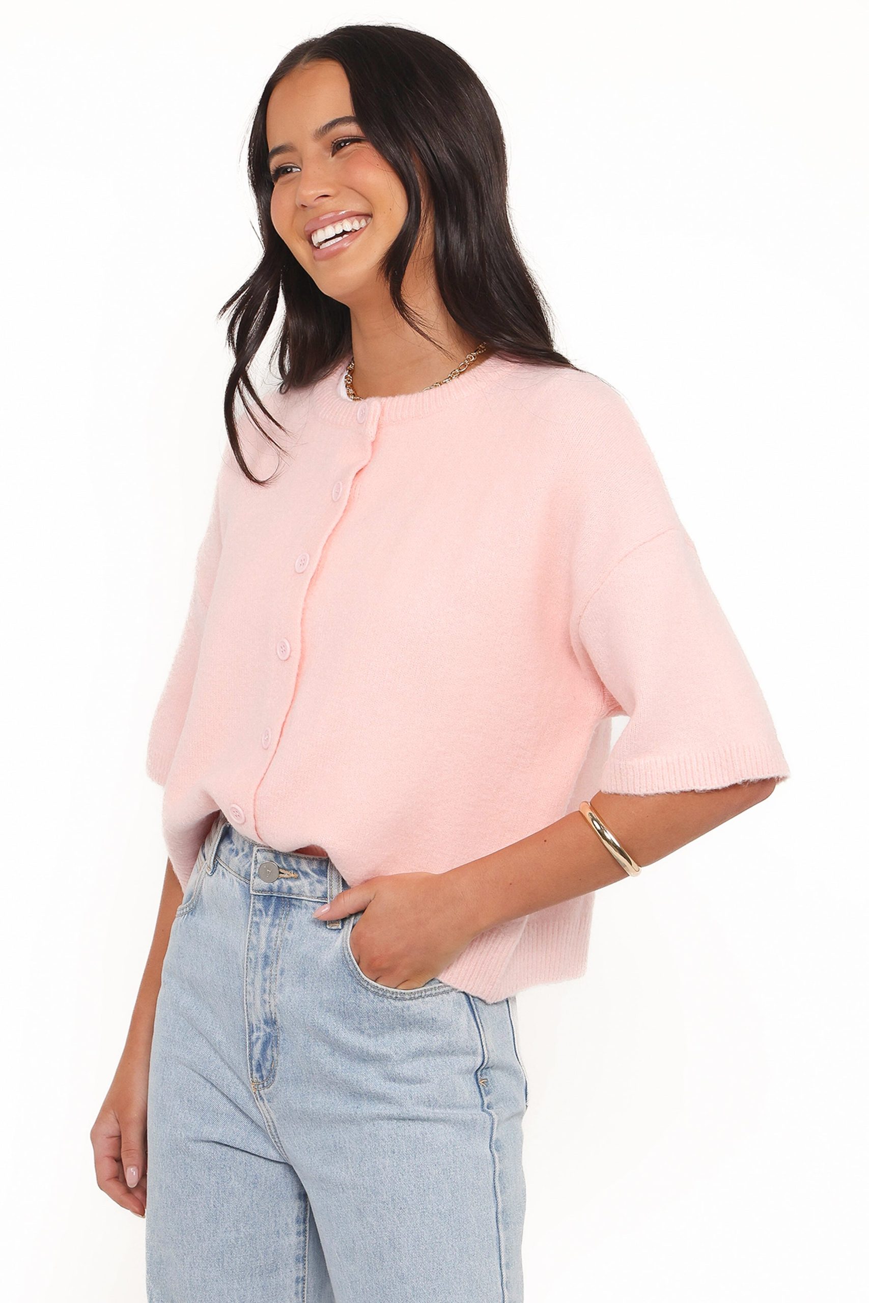Lilith Knit Top - Pink - Image 2