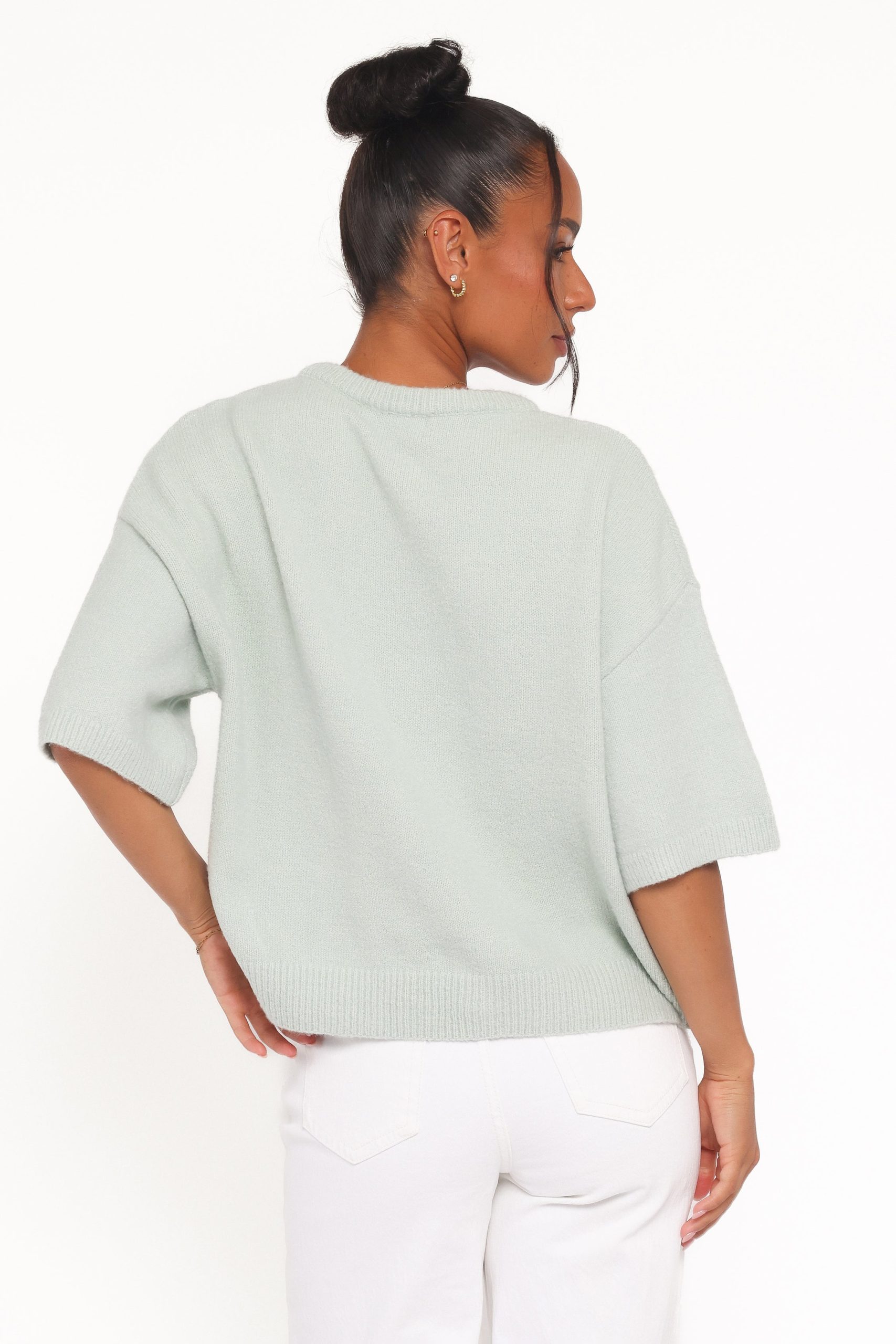 Lilith Knit Top - Sage - Image 4