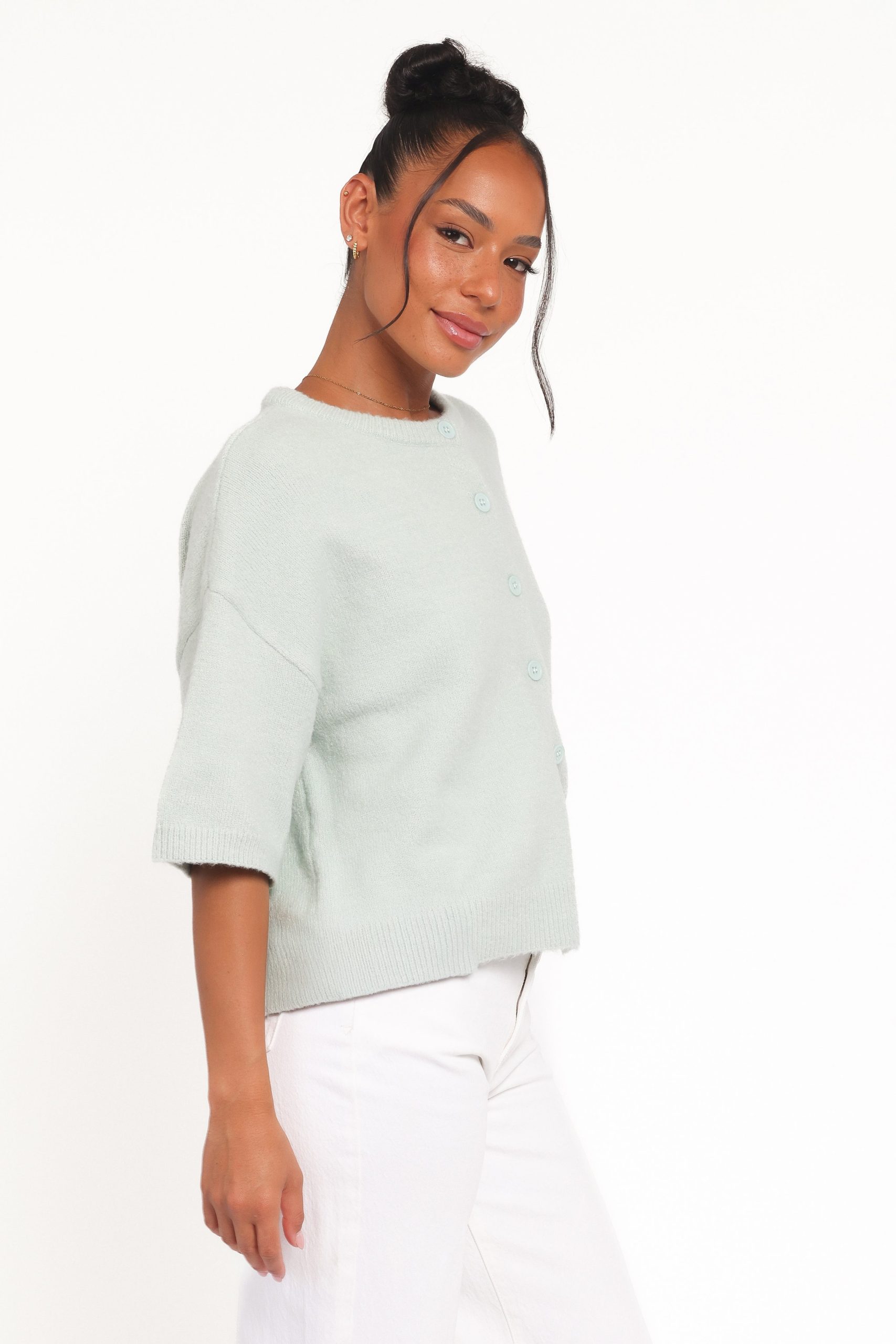Lilith Knit Top - Sage - Image 3