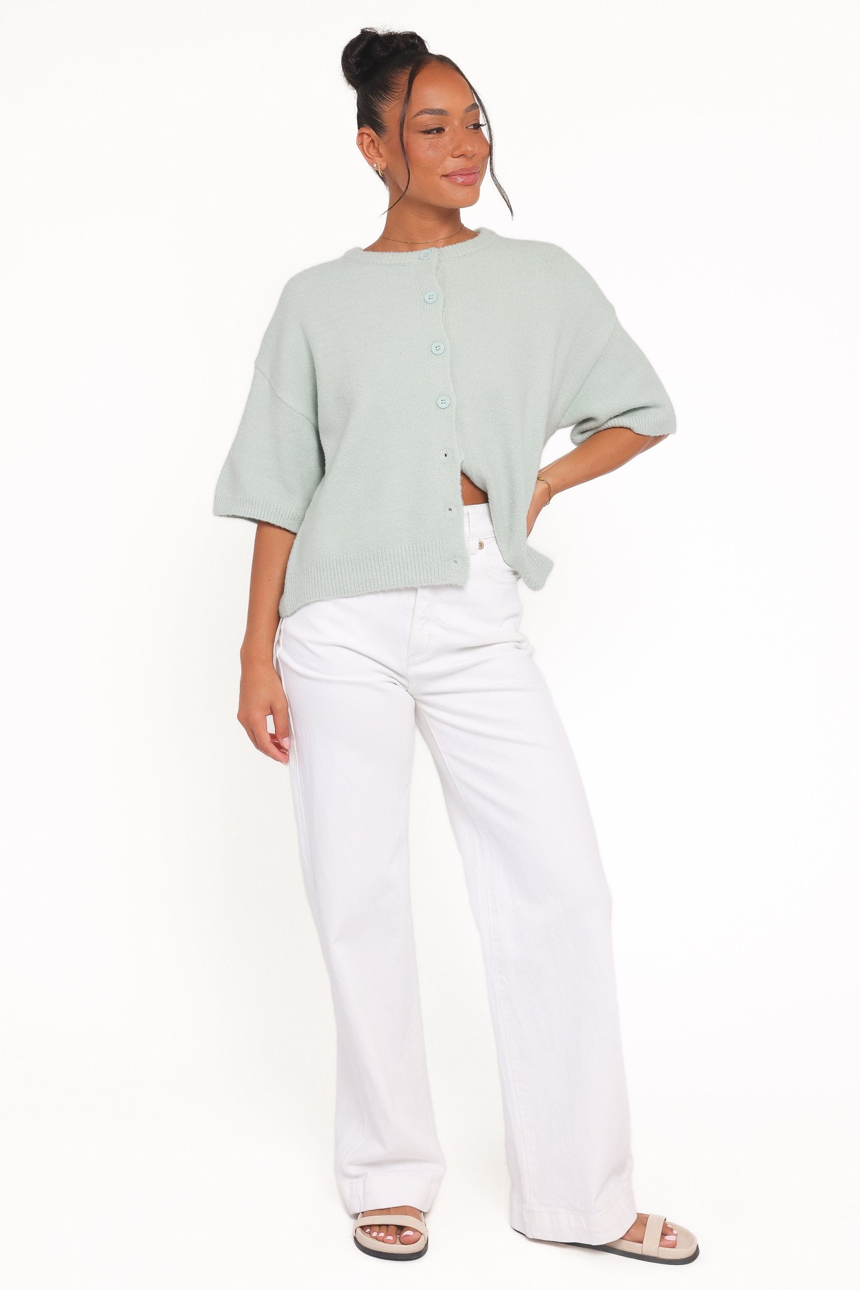 Lilith Knit Top - Sage - Image 5