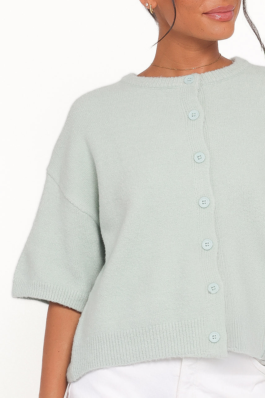 Lilith Knit Top - Sage - Image 2
