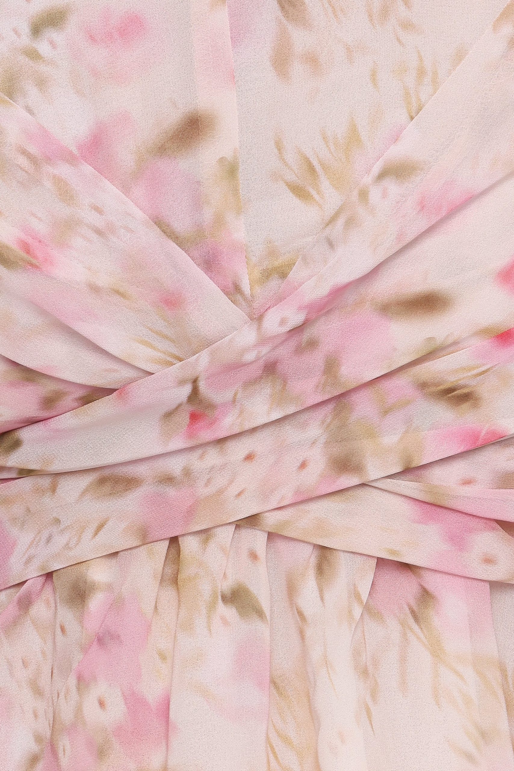 Limona Peplum Top - Blurred Pink Floral - Image 8