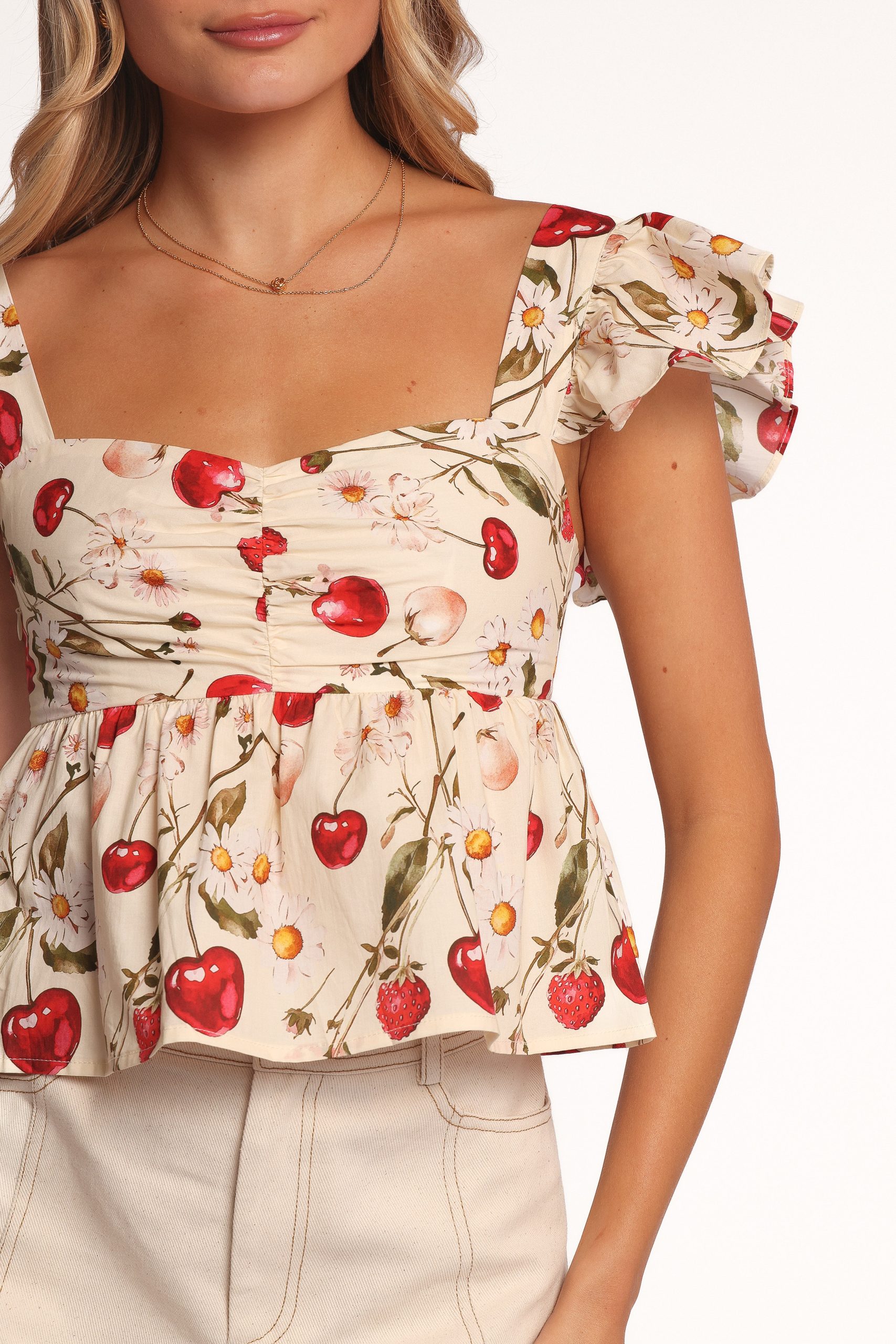 Lyric Ruffle Top - Mon Cheri - Image 3