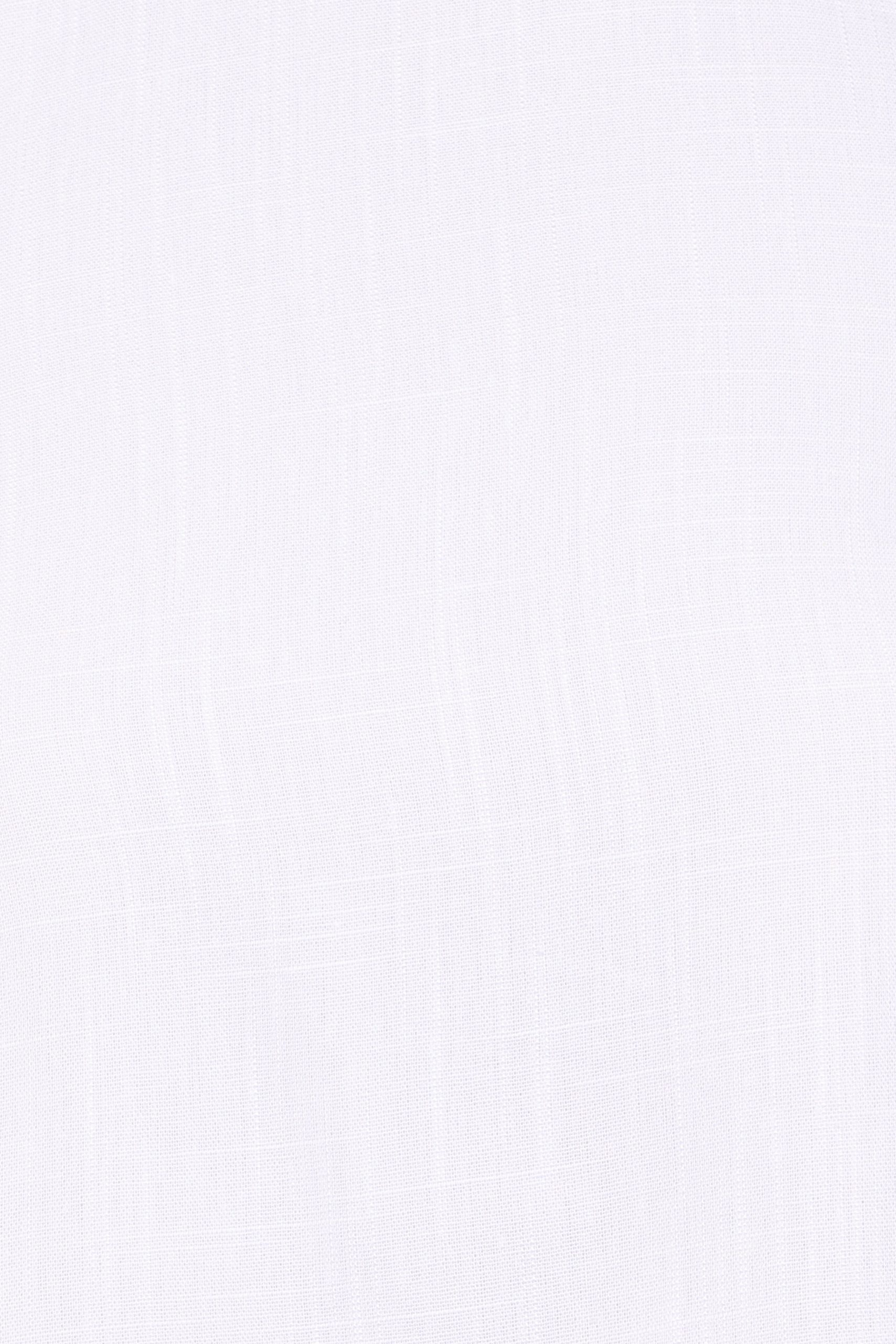 Madison Linen Cropped Tank - White - Image 8
