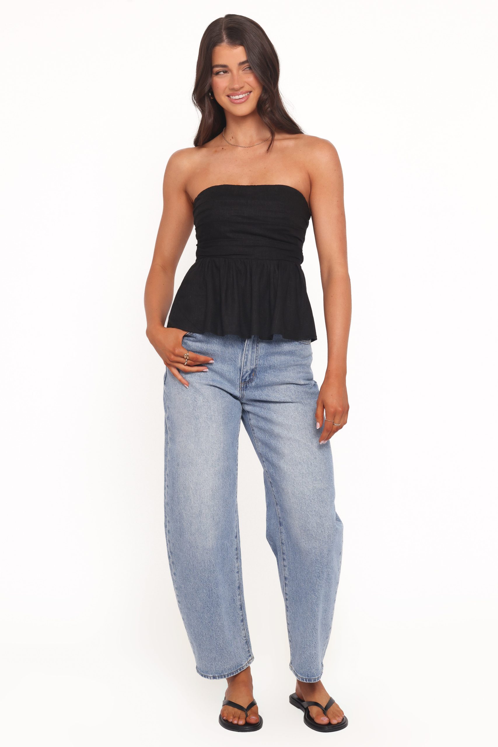 Maia Top - Black - Image 5