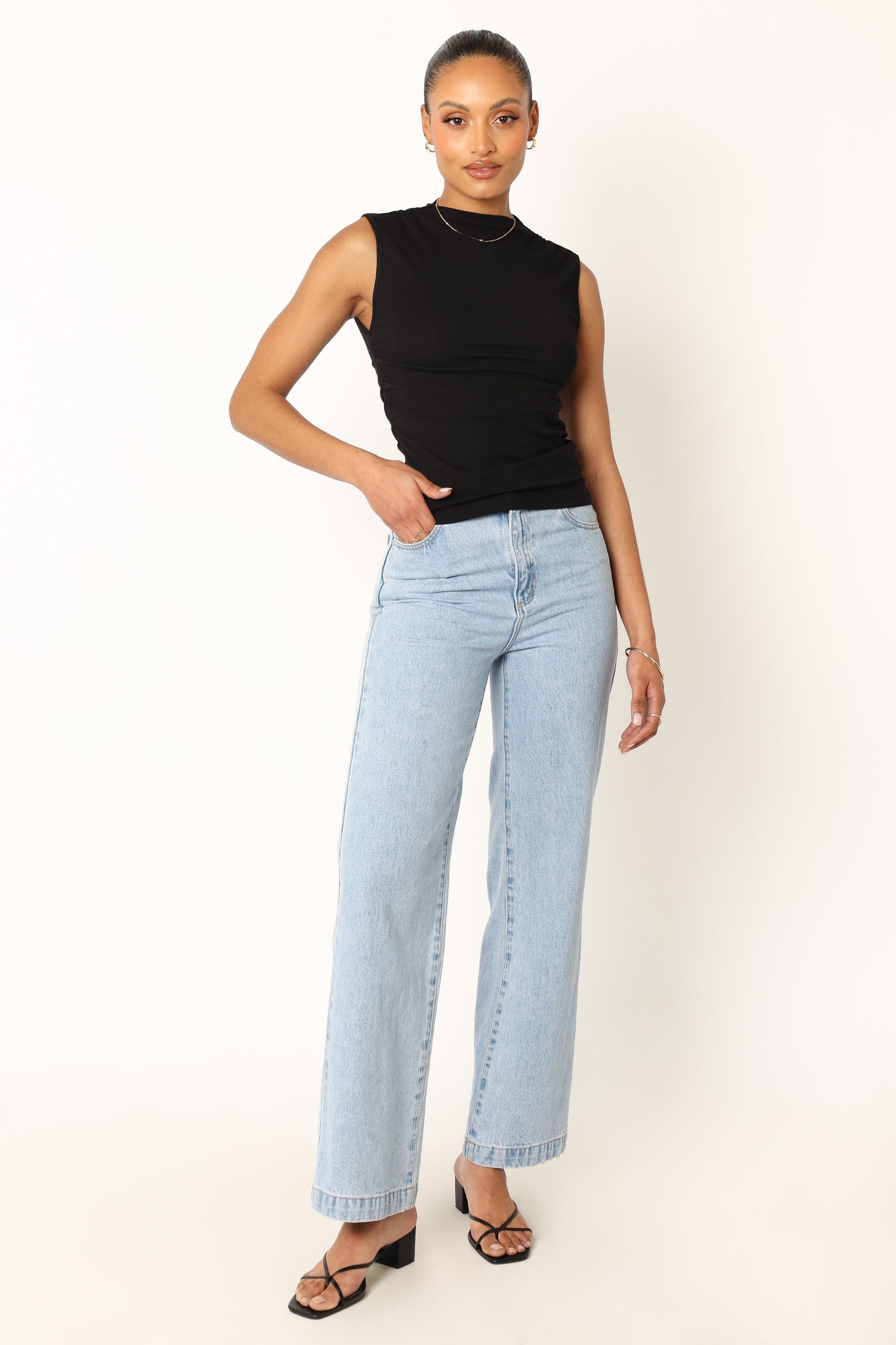 Nissa Top - Black - Image 9