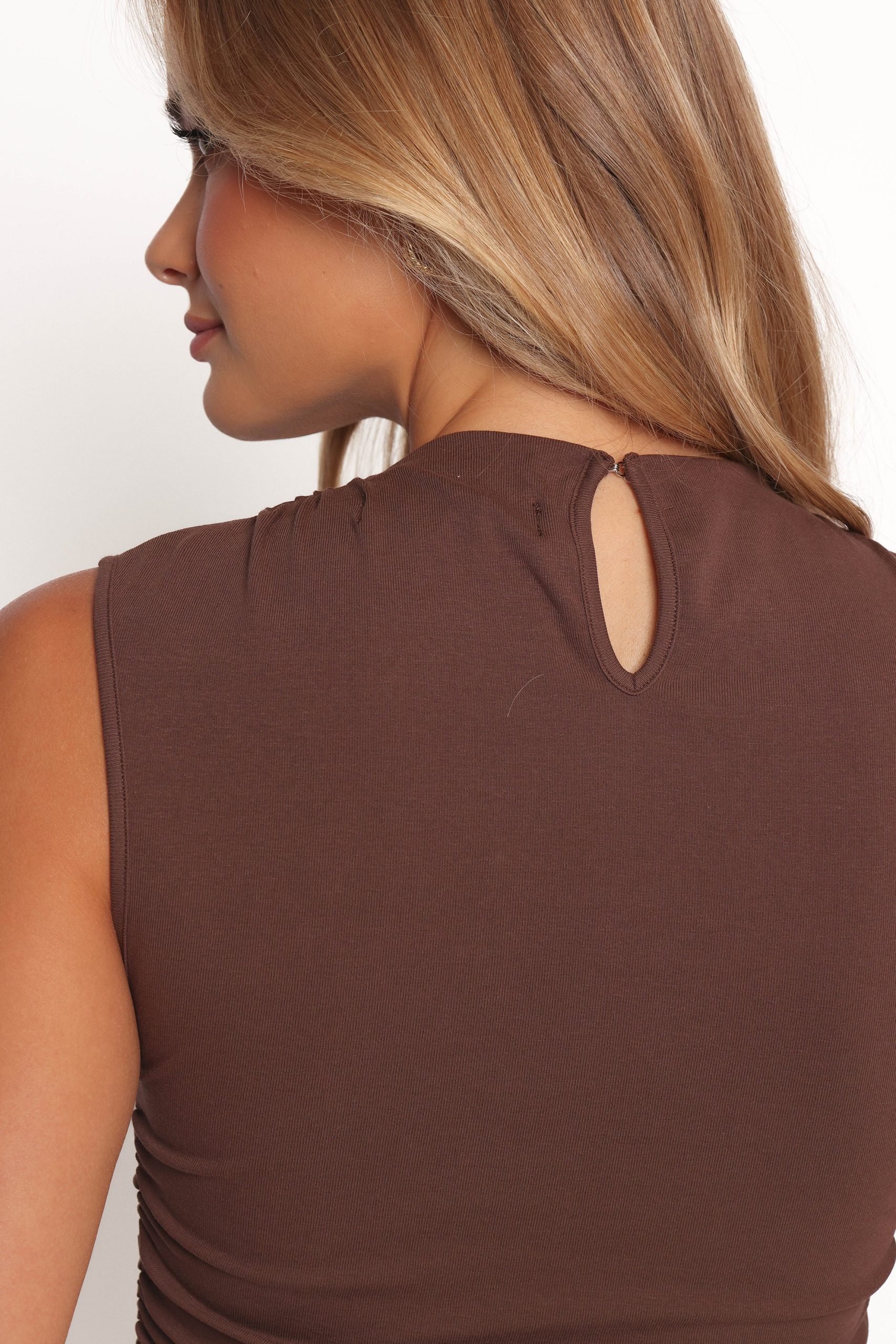 Nissa Top - Chocolate Brown - Image 6