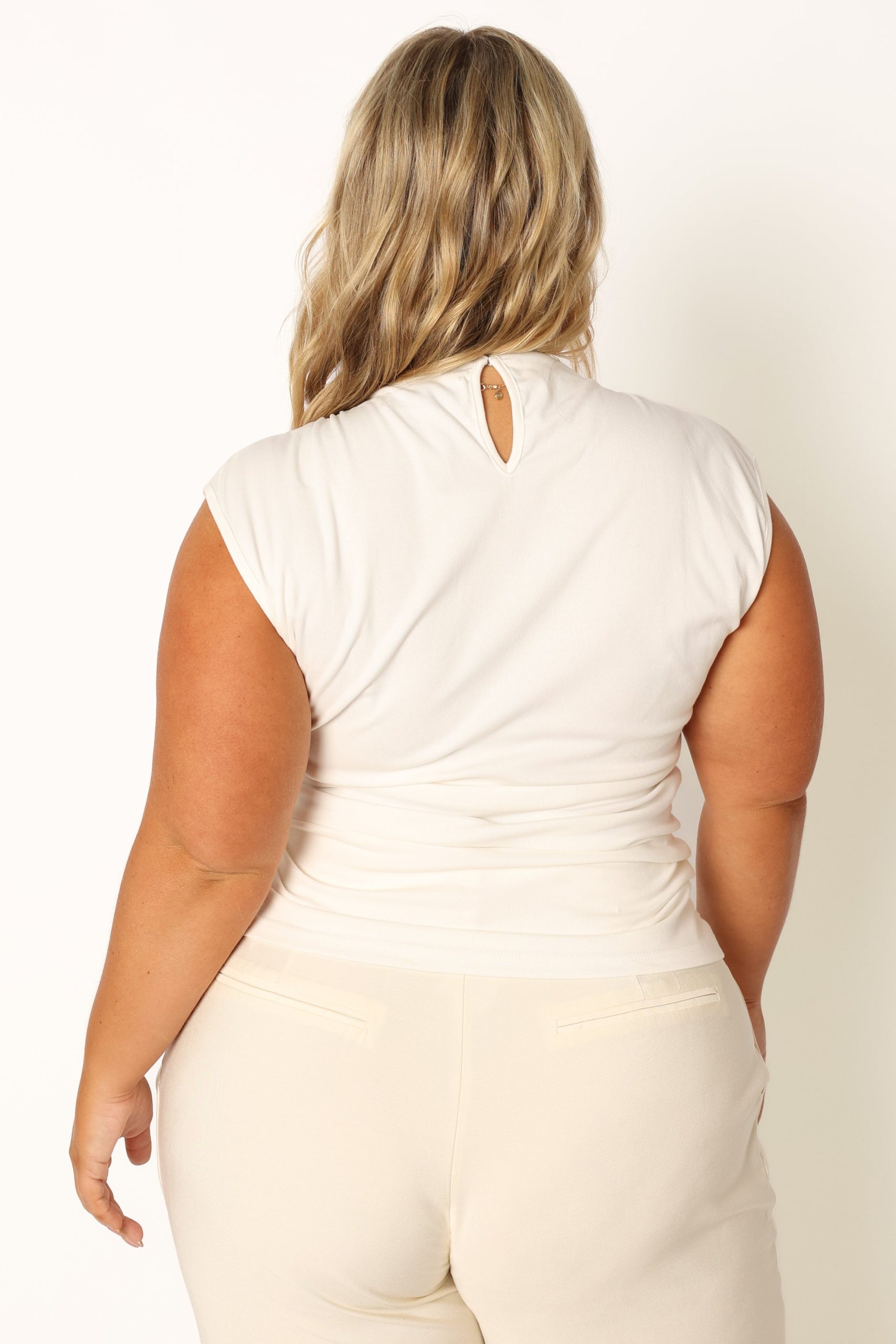 Nissa Top - Off White - Image 9
